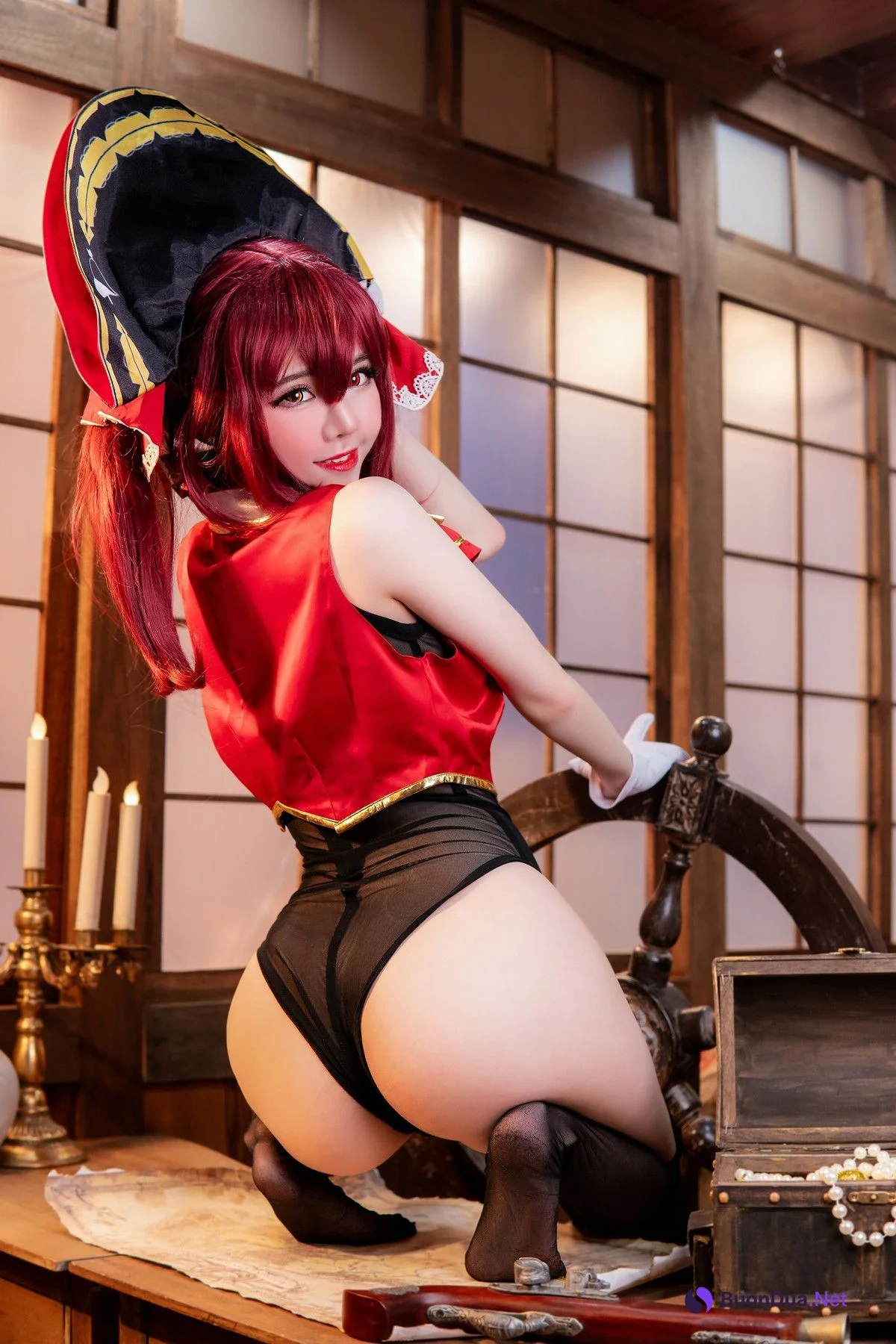 Cosplay Sally多啦雪 – Houshou Marine 宝鐘マリン - Photo 17