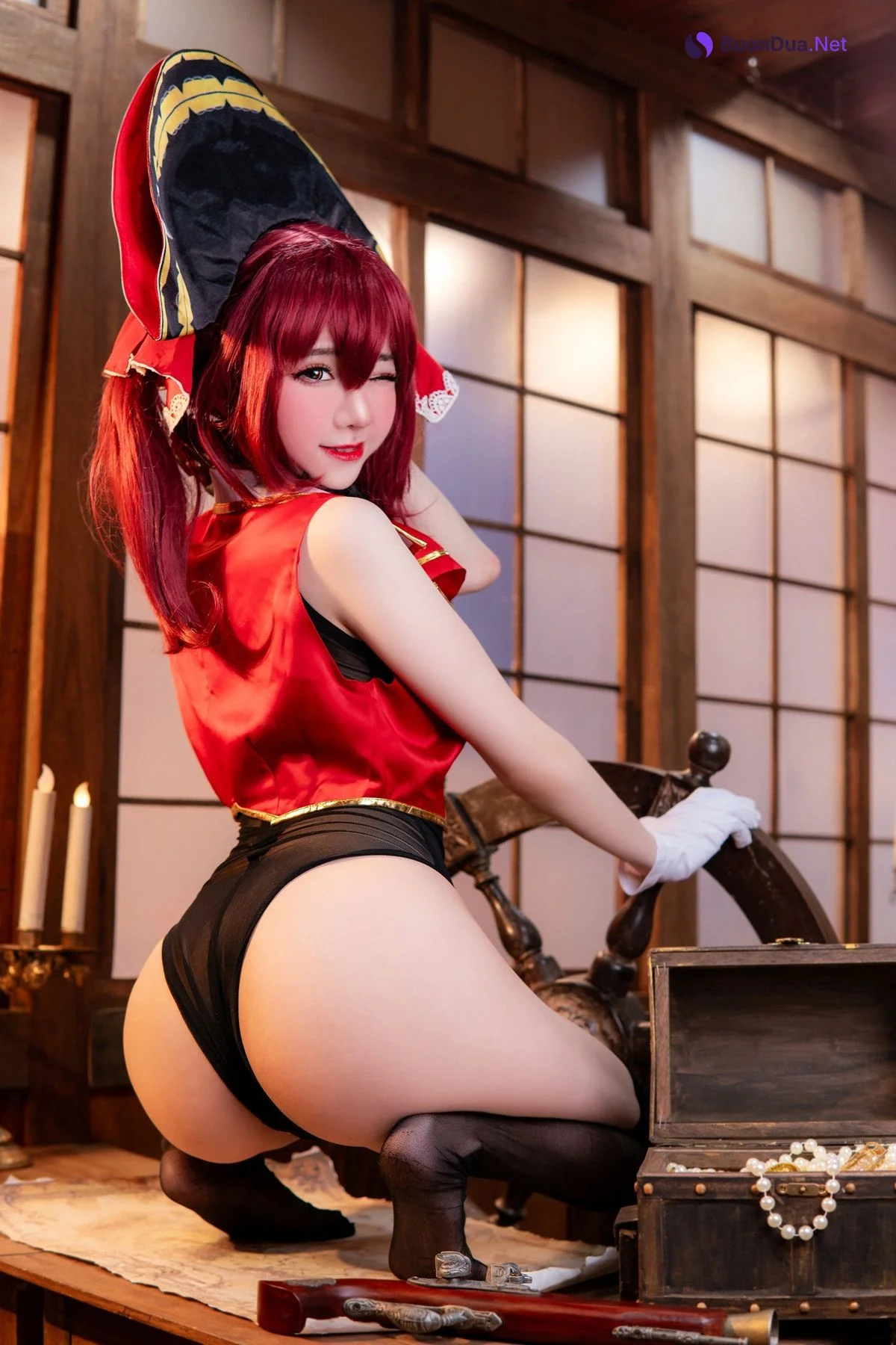 Cosplay Sally多啦雪 – Houshou Marine 宝鐘マリン - Photo 18