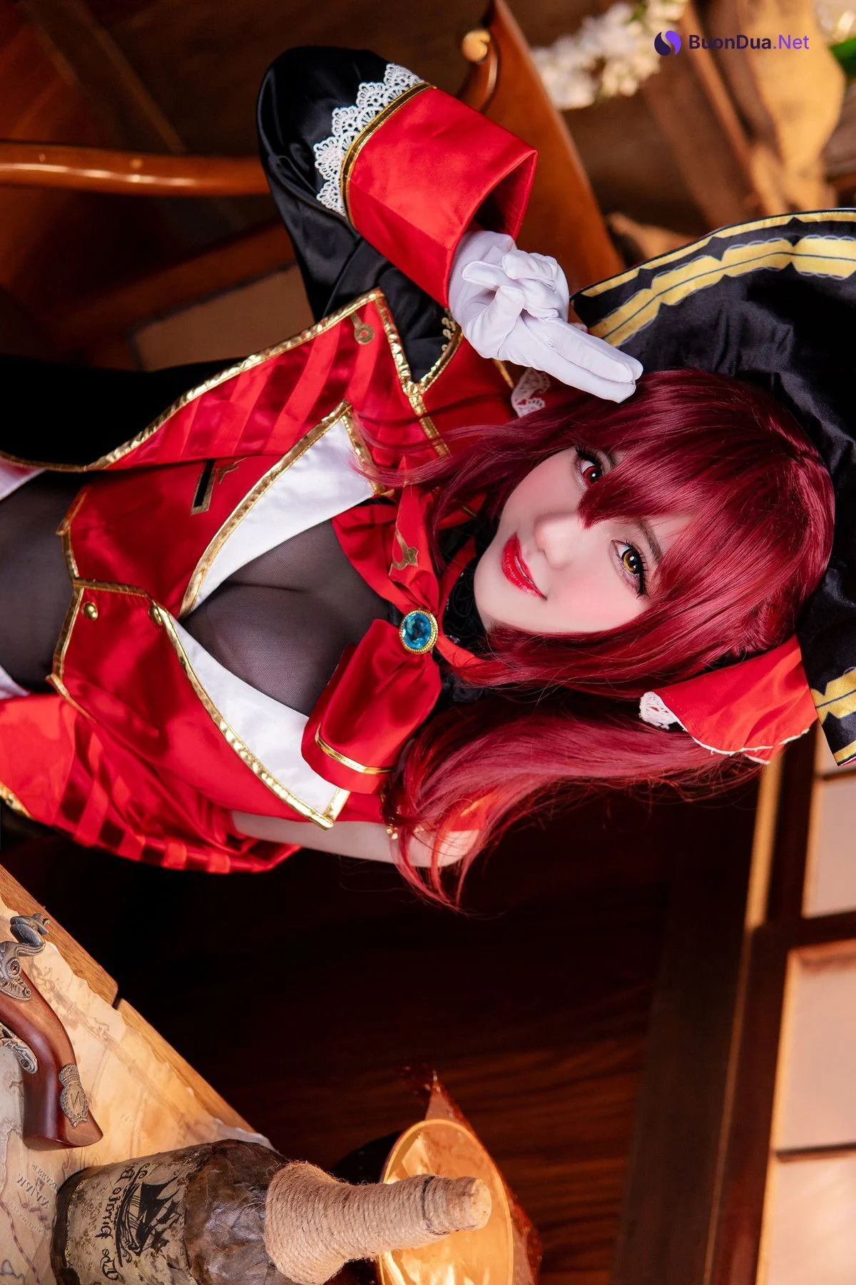 Cosplay Sally多啦雪 – Houshou Marine 宝鐘マリン - Photo 2
