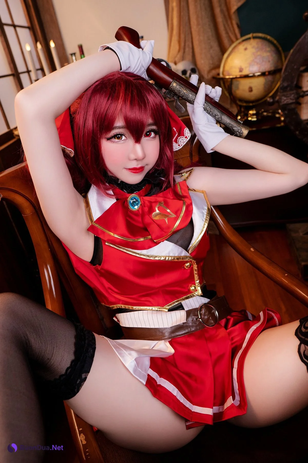 Cosplay Sally多啦雪 – Houshou Marine 宝鐘マリン - Photo 6
