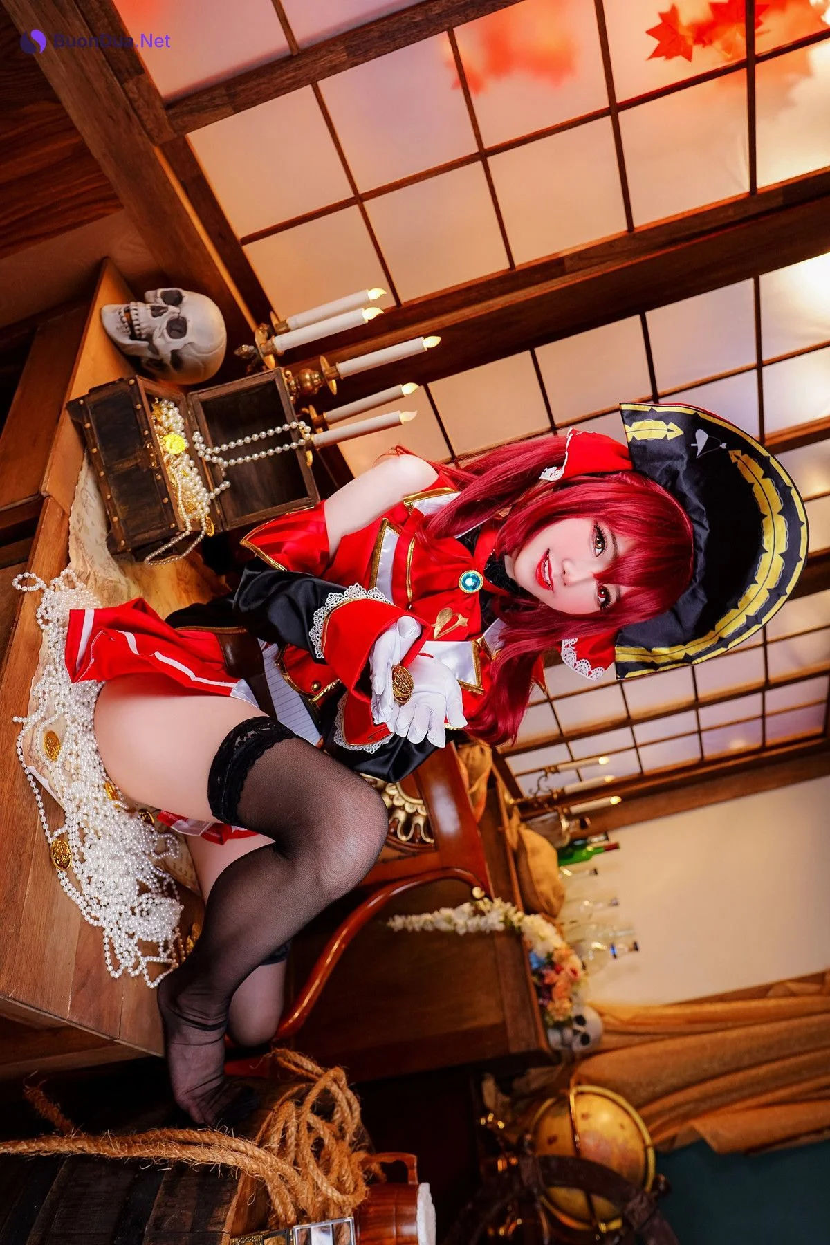 Cosplay Sally多啦雪 – Houshou Marine 宝鐘マリン - Photo 8