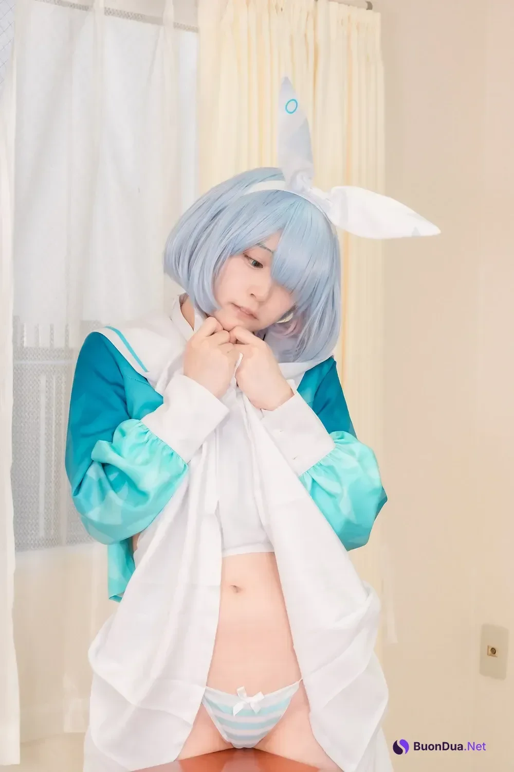 Cosplay Salt Melon 塩めろん。 – アロナちゃんと秘密の放課後 Set.01 - รูปภาพ 5