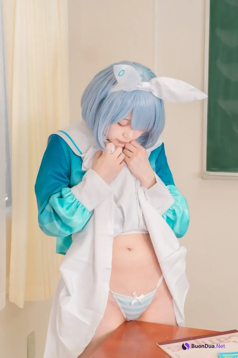 Cosplay Salt Melon 塩めろん。 – アロナちゃんと秘密の放課後 Set.01 - รูปภาพ 6