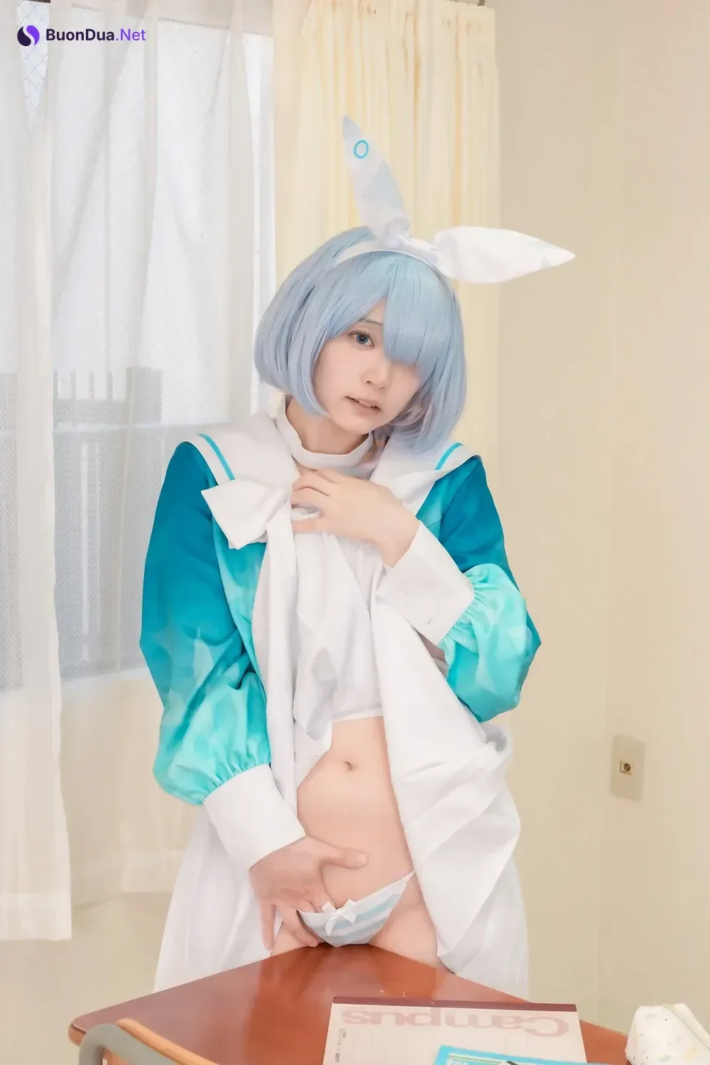 Cosplay Salt Melon 塩めろん。 – アロナちゃんと秘密の放課後 Set.01 - รูปภาพ 9