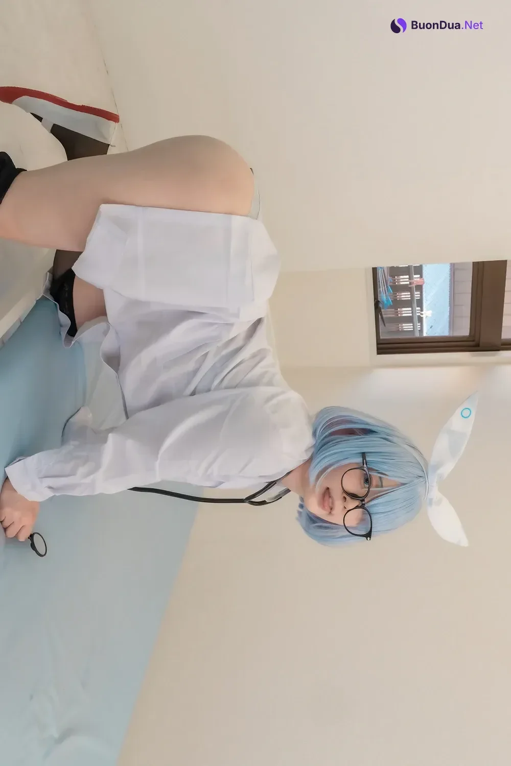 Cosplay Salt Melon 塩めろん。 – アロナちゃんと秘密の放課後 Set.02 - 写真 13