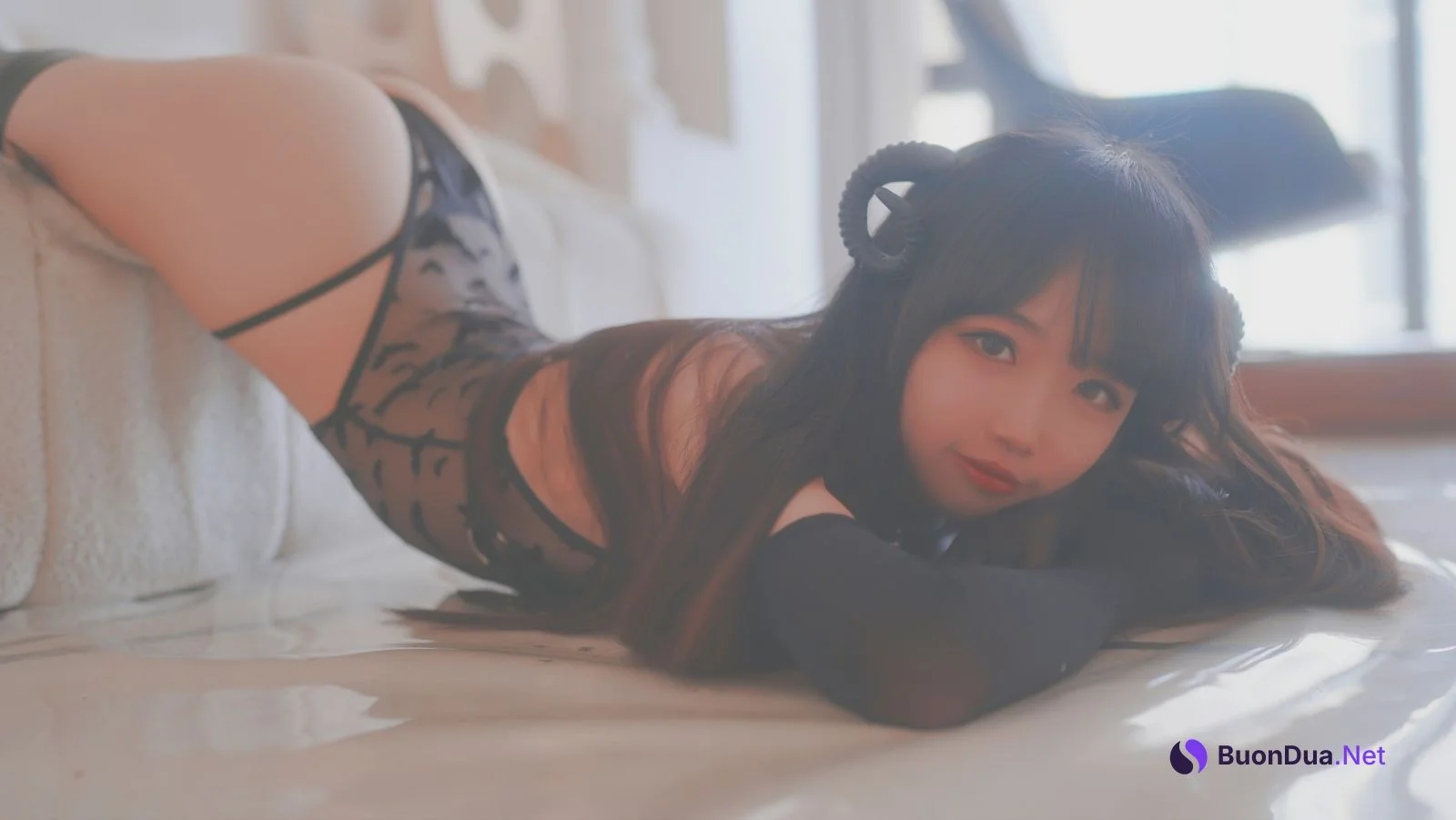 Cosplay 雪琪SAMA 小恶魔透视装 - Photo 19