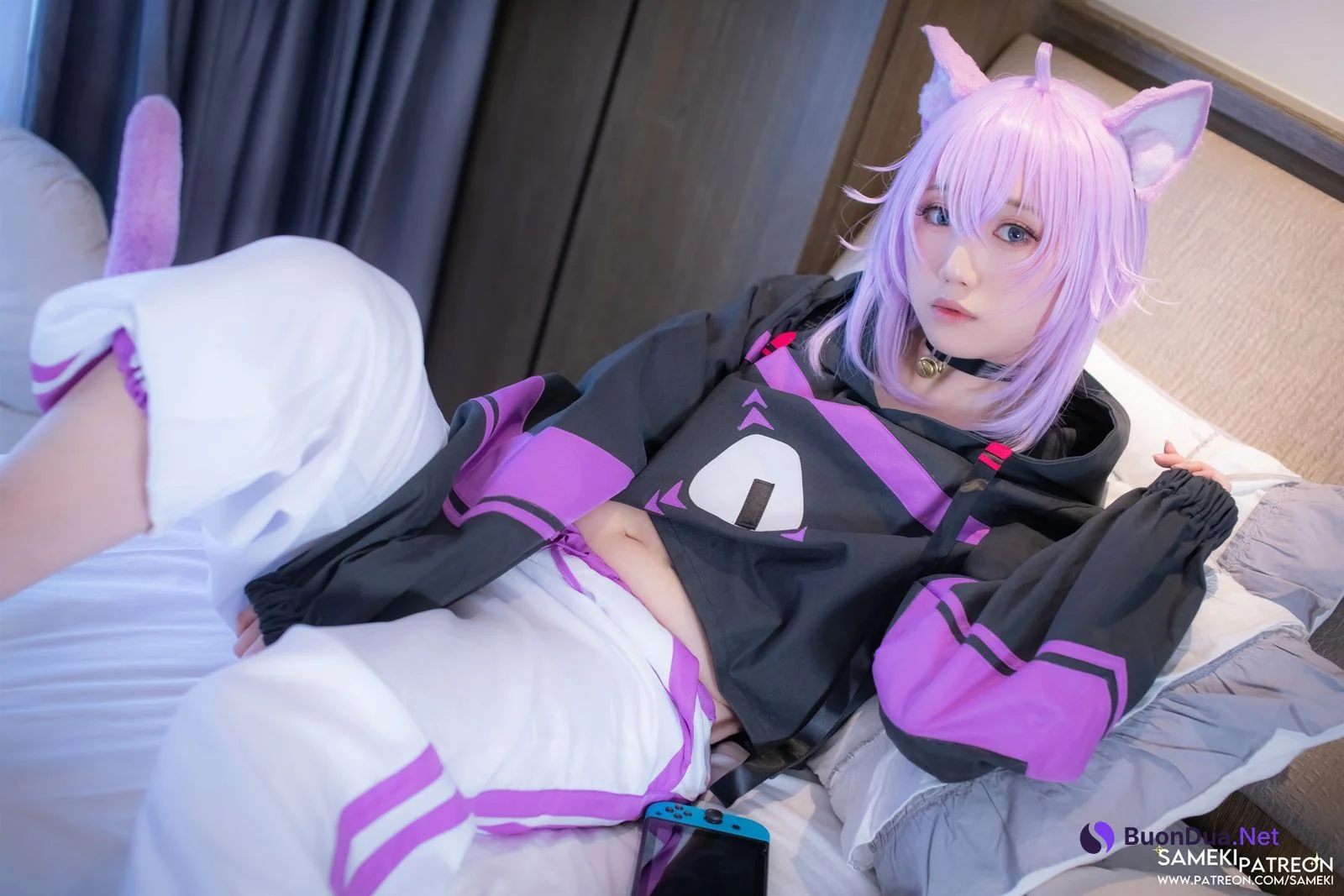 Cosplay SAMEKIサメキ 猫又おかゆ - Photo 2