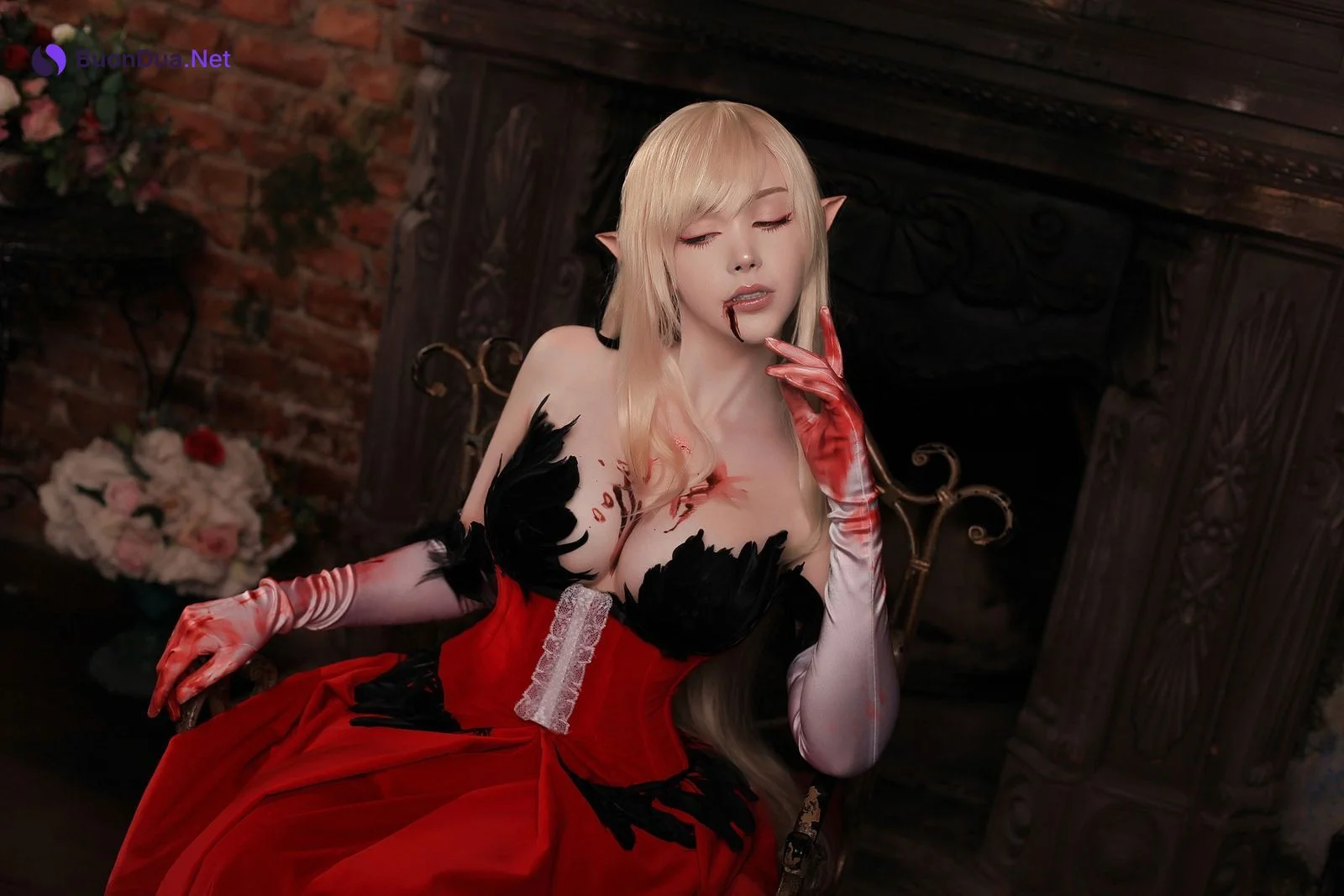 Cosplay Sayathefox 浴缸 - Photo 6