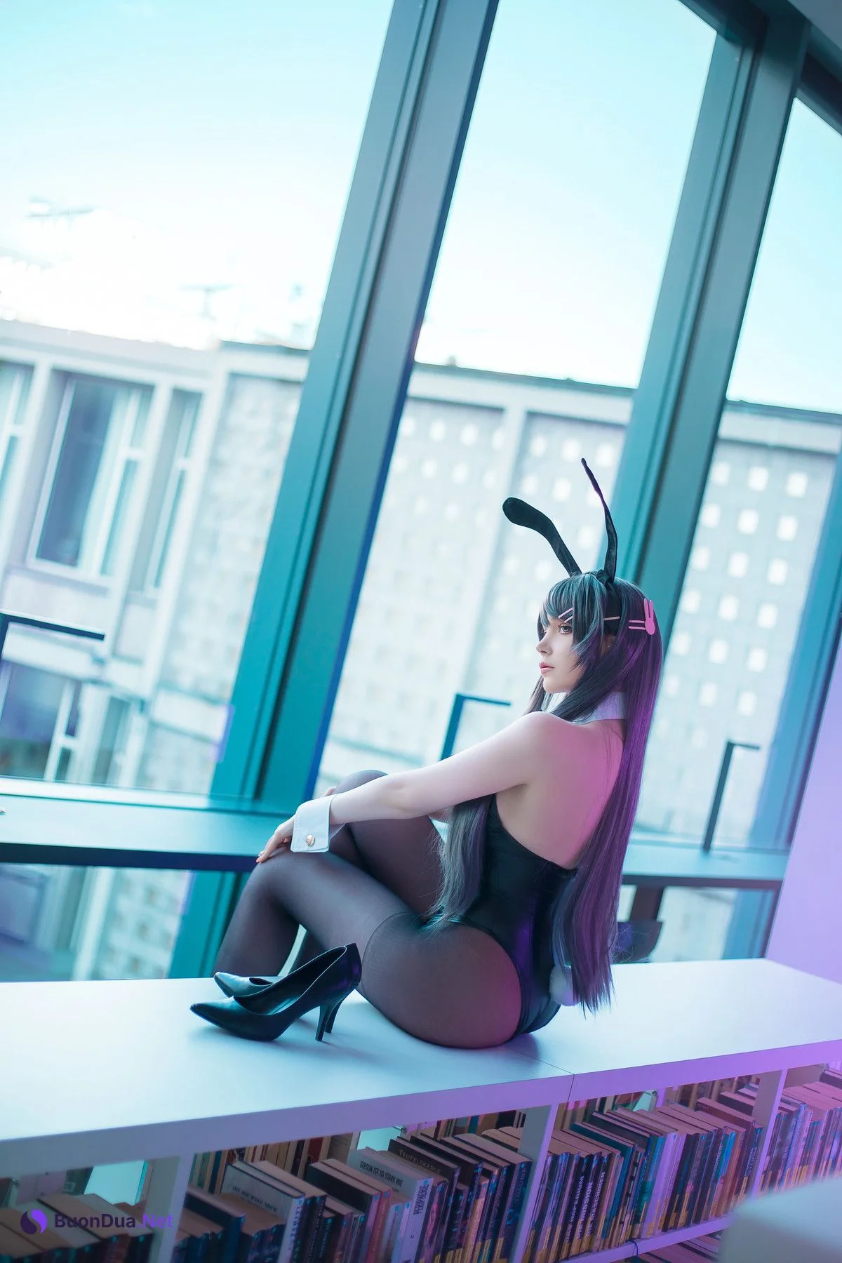 Cosplay Sayathefox Zenith 海滩随拍 樱岛麻衣 - Photo 12