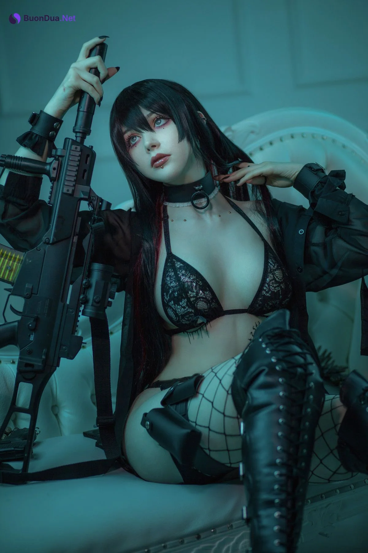 Cosplay Sayathefox Zenith 海滩随拍 樱岛麻衣 - Photo 8