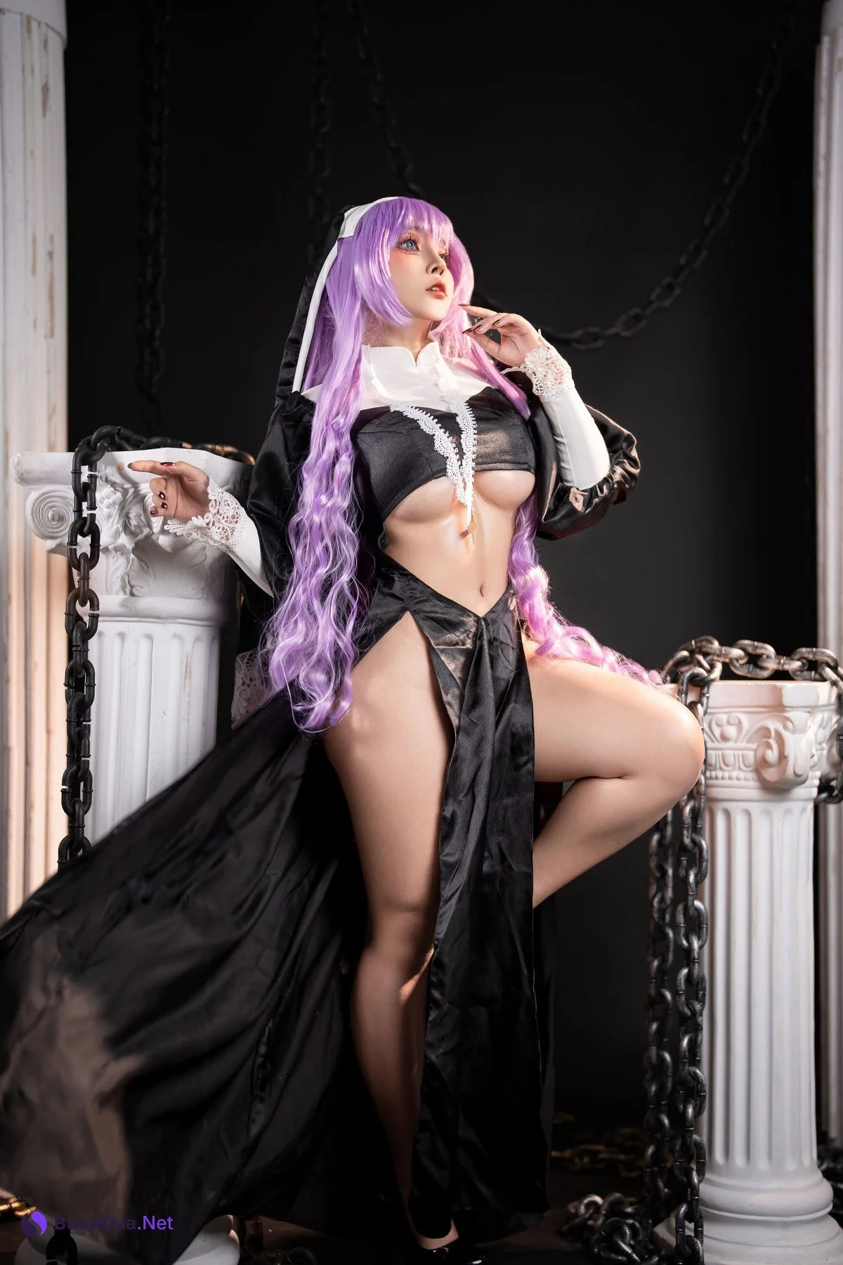 Cosplay SayoMomo小桃 Gigant Sister - Photo 12
