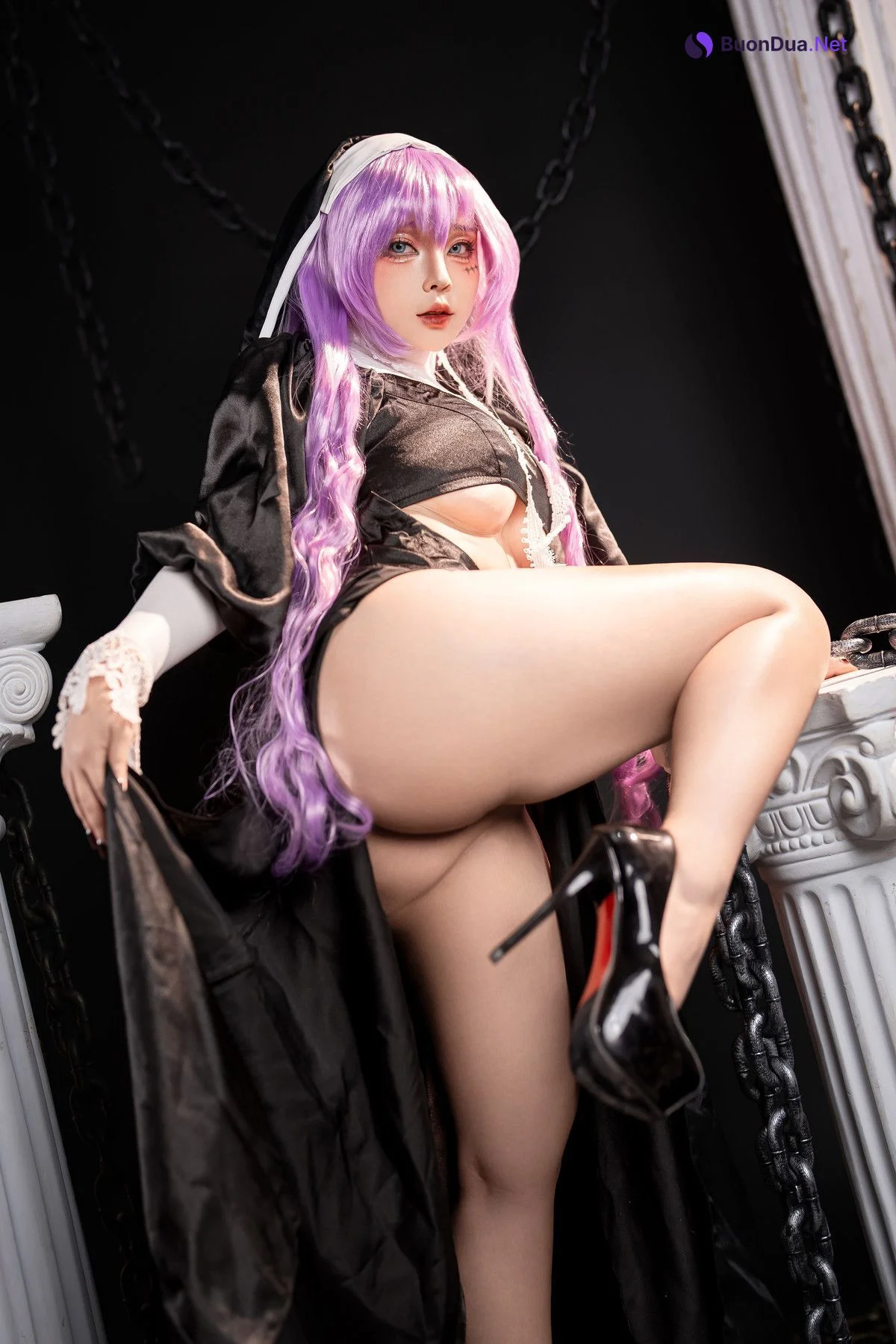 Cosplay SayoMomo小桃 Gigant Sister - Photo 16