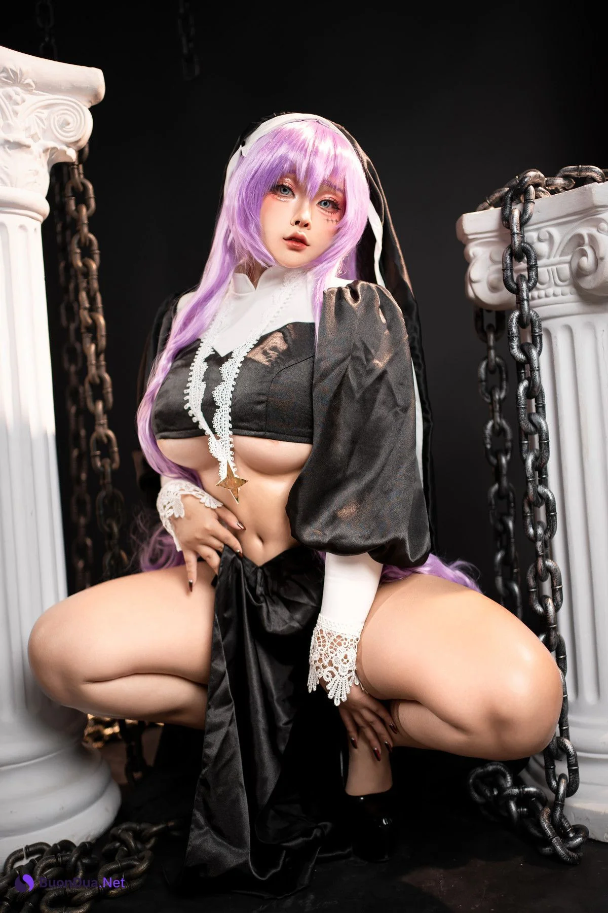 Cosplay SayoMomo小桃 Gigant Sister - Photo 6