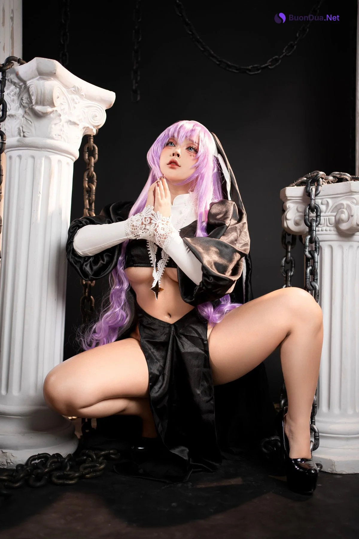 Cosplay SayoMomo小桃 Gigant Sister - Photo 7