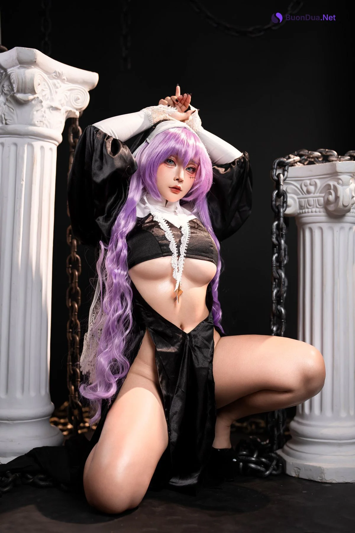 Cosplay SayoMomo小桃 Gigant Sister - Photo 9