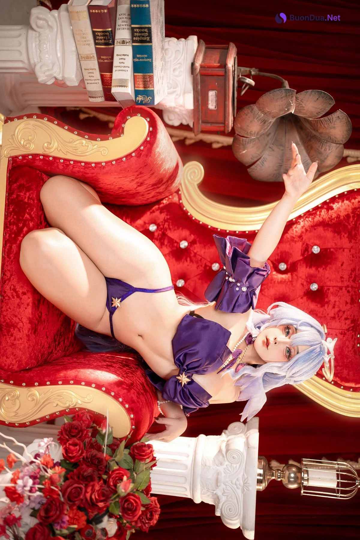 Cosplay SayoMomo小桃 HSR Robin - Photo 6