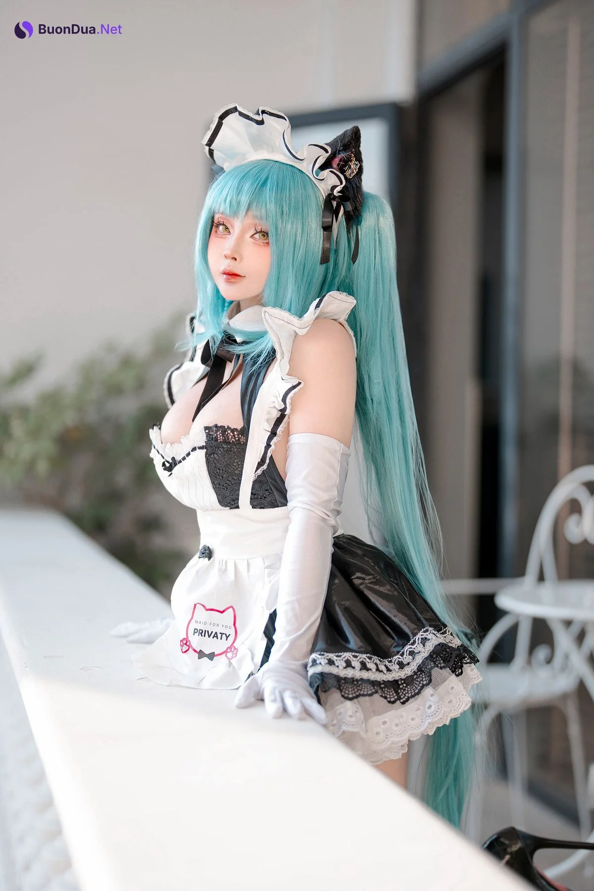 Cosplay SayoMomo小桃 NIKKE Privaty Maid - Photo 7