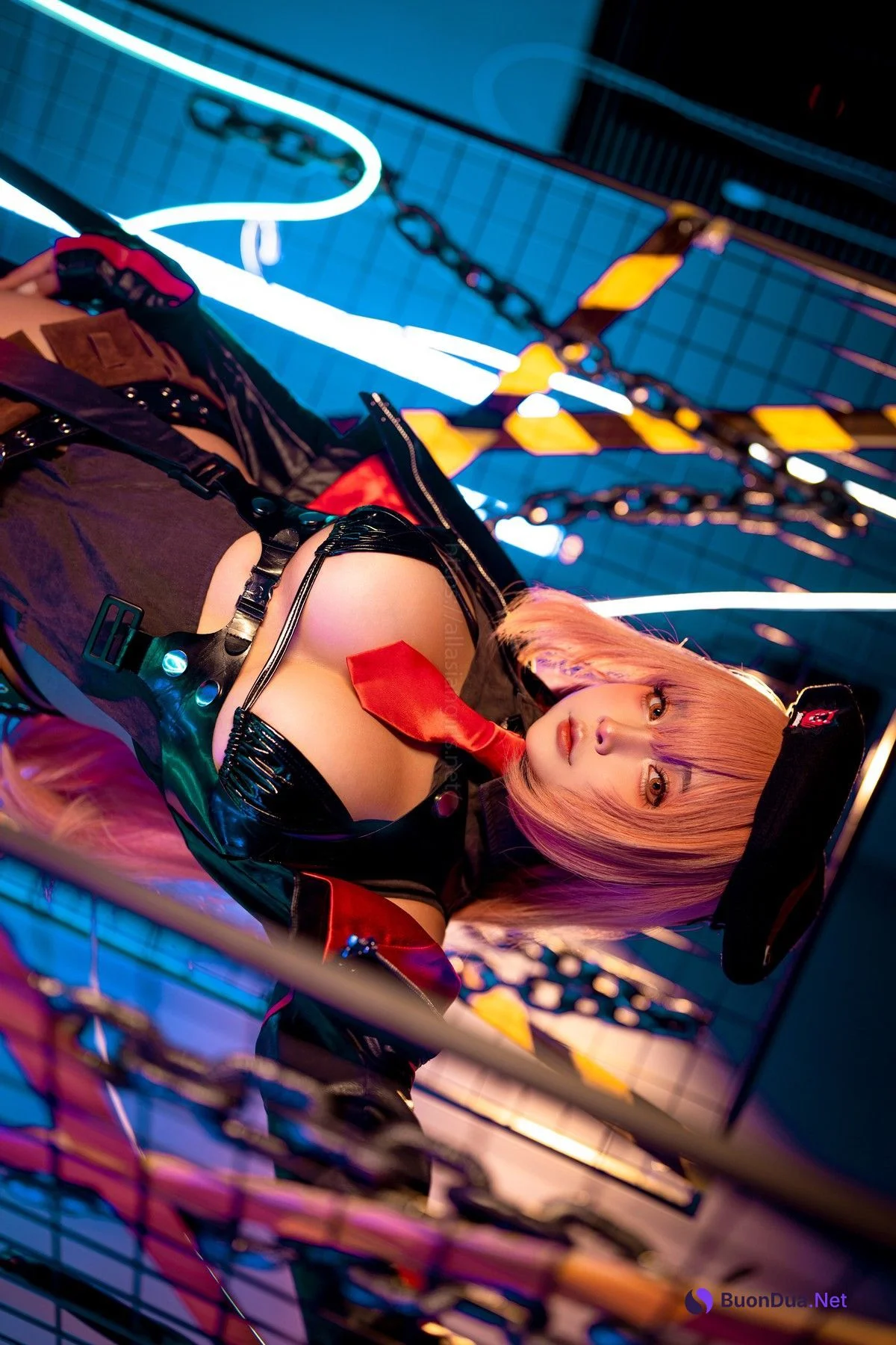 Cosplay SayoMomo小桃 Rapi NIKKE - Photo 12