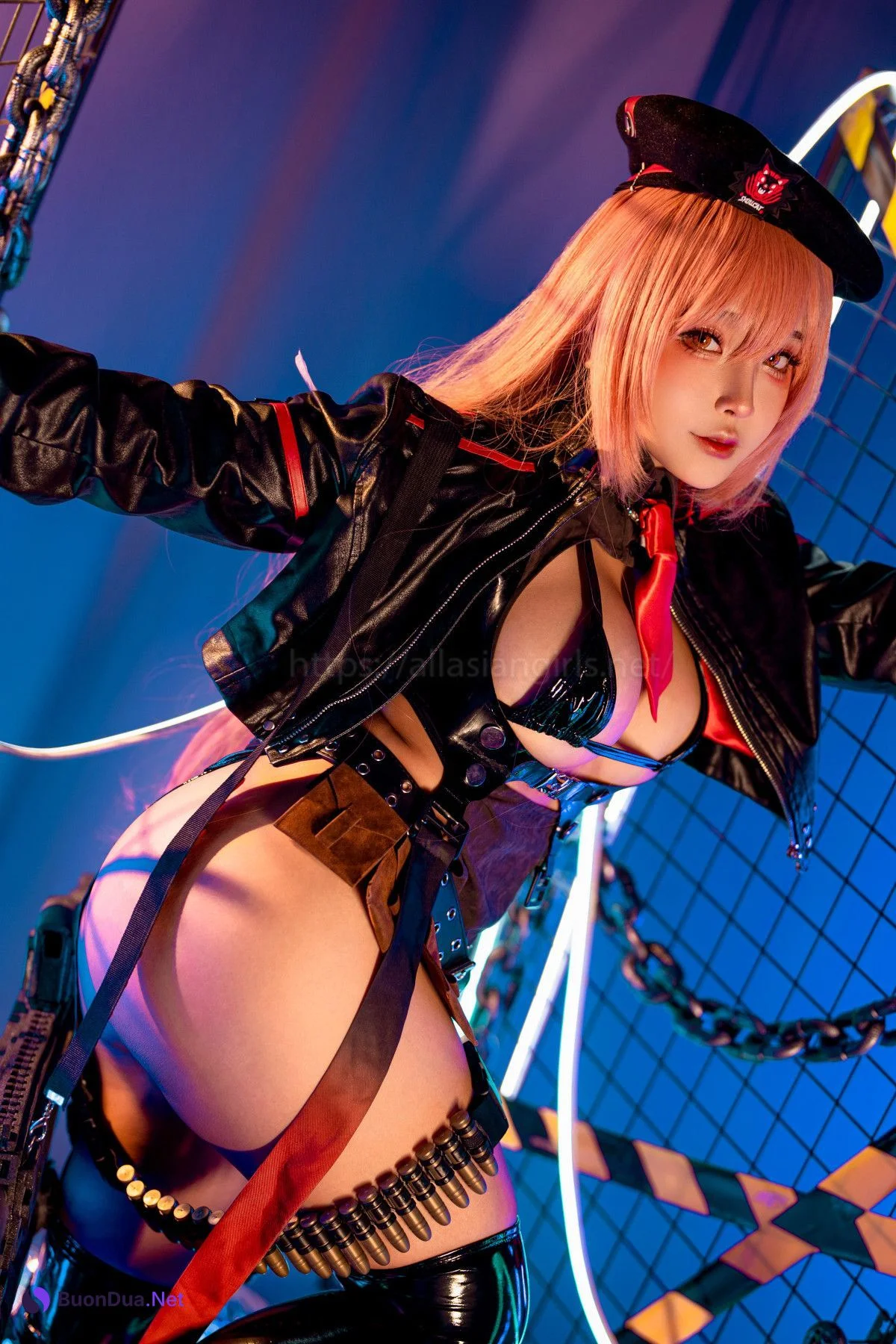 Cosplay SayoMomo小桃 Rapi NIKKE - Photo 5
