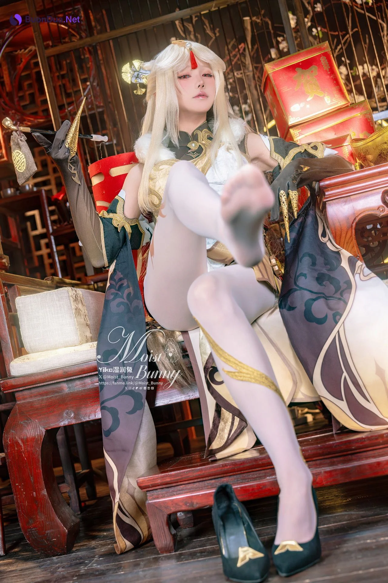 Cosplay 黏黏团子兔 金蛇来财 凝光贺岁 Set.01 - Photo 18