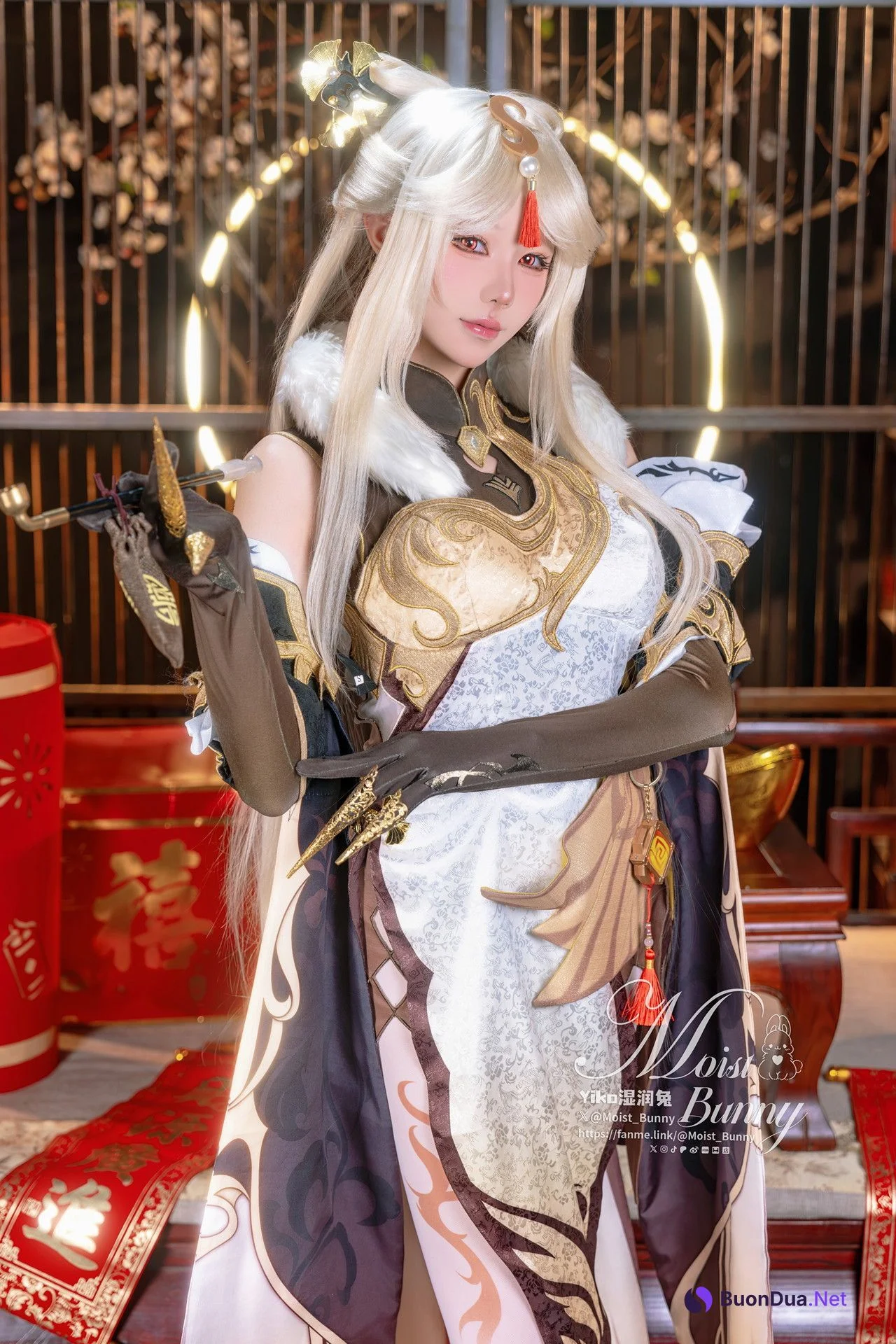 Cosplay 黏黏团子兔 金蛇来财 凝光贺岁 Set.01 - Photo 3