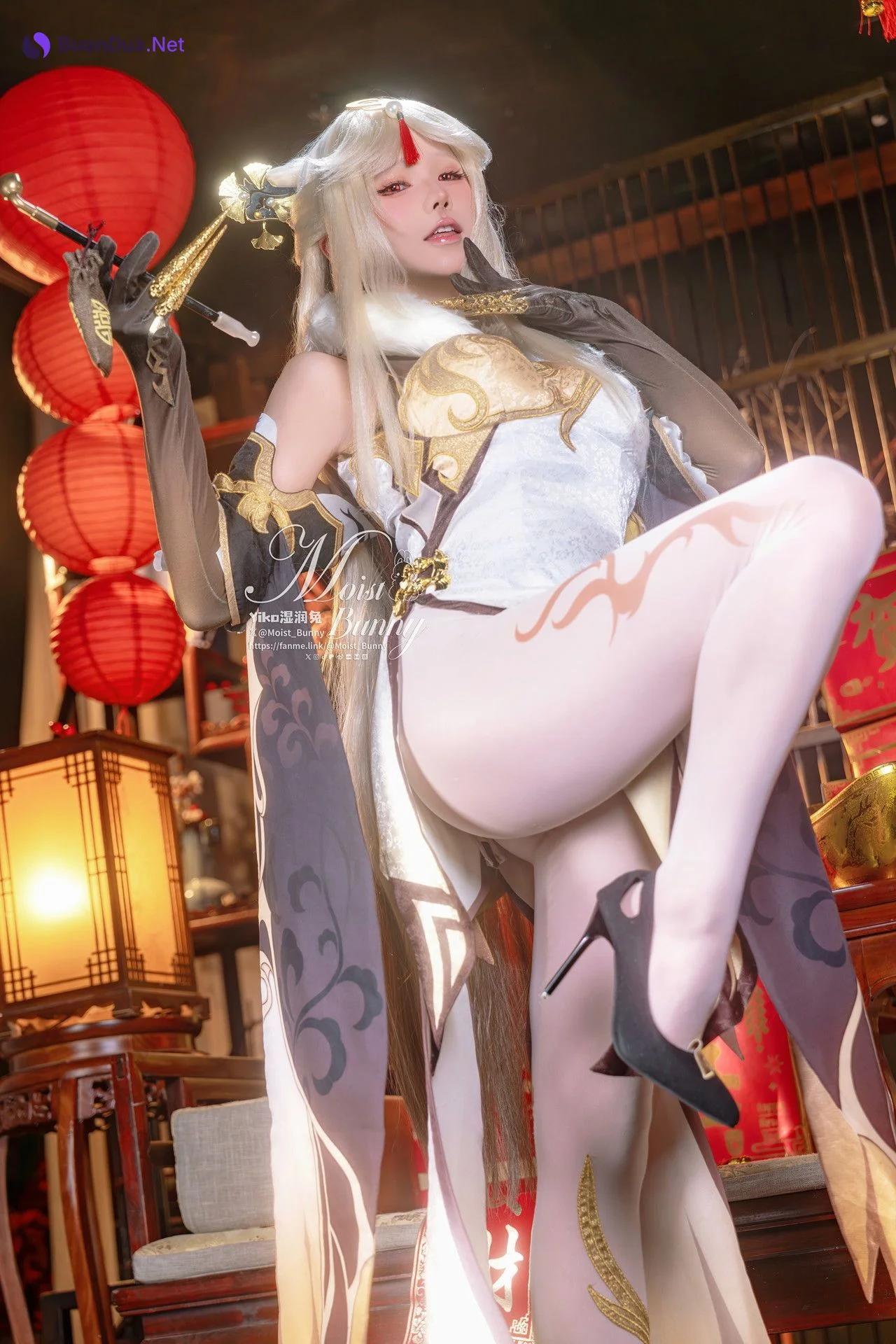 Cosplay 黏黏团子兔 金蛇来财 凝光贺岁 Set.01 - Photo 7