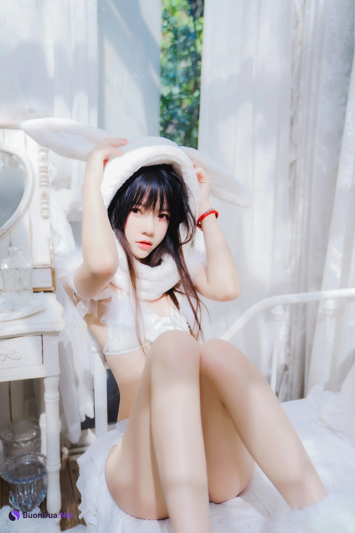 Cosplay 桜桃喵 小白兔 Set.01 - Photo 6
