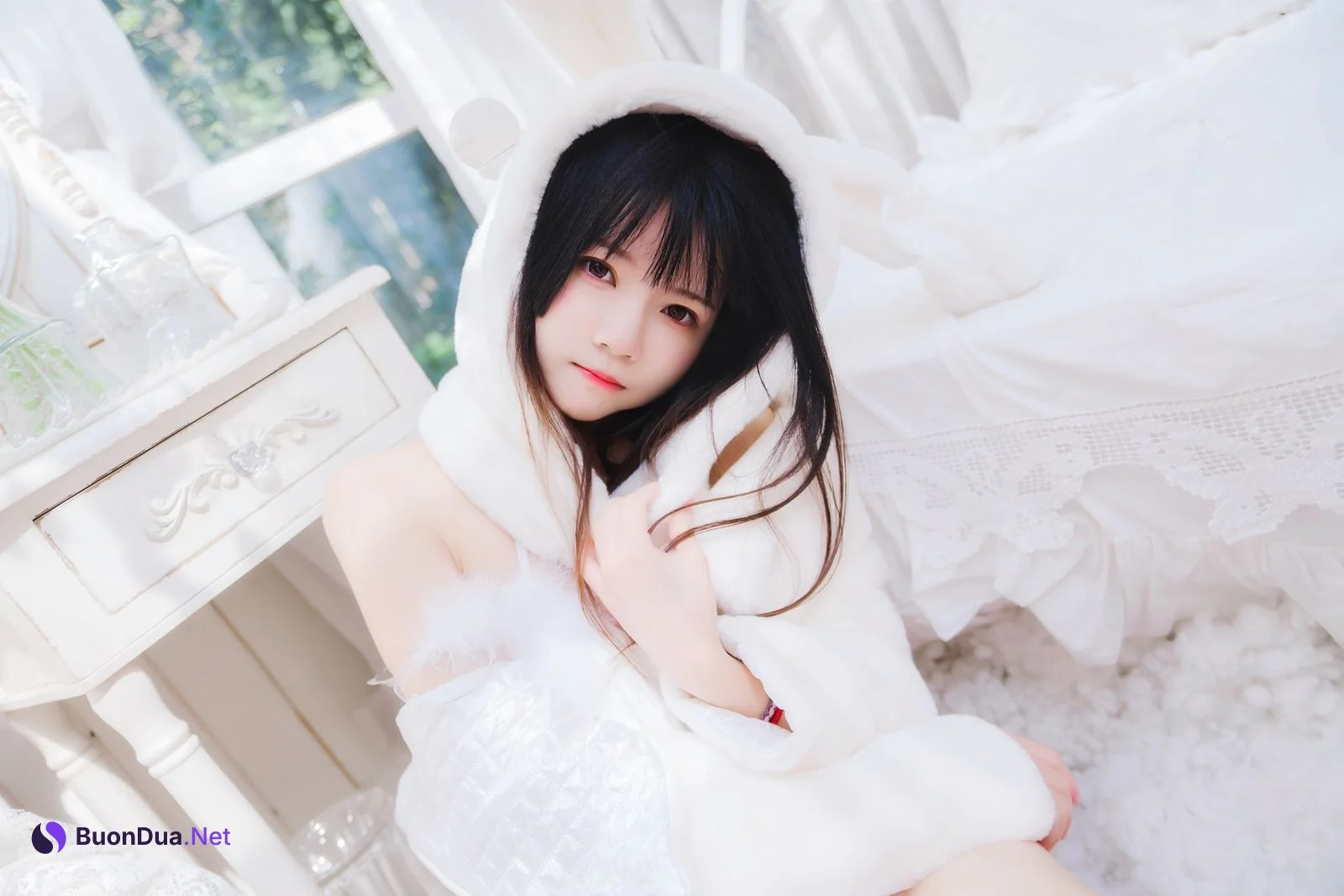 Cosplay 桜桃喵 小白兔 Set.01 - Photo 8