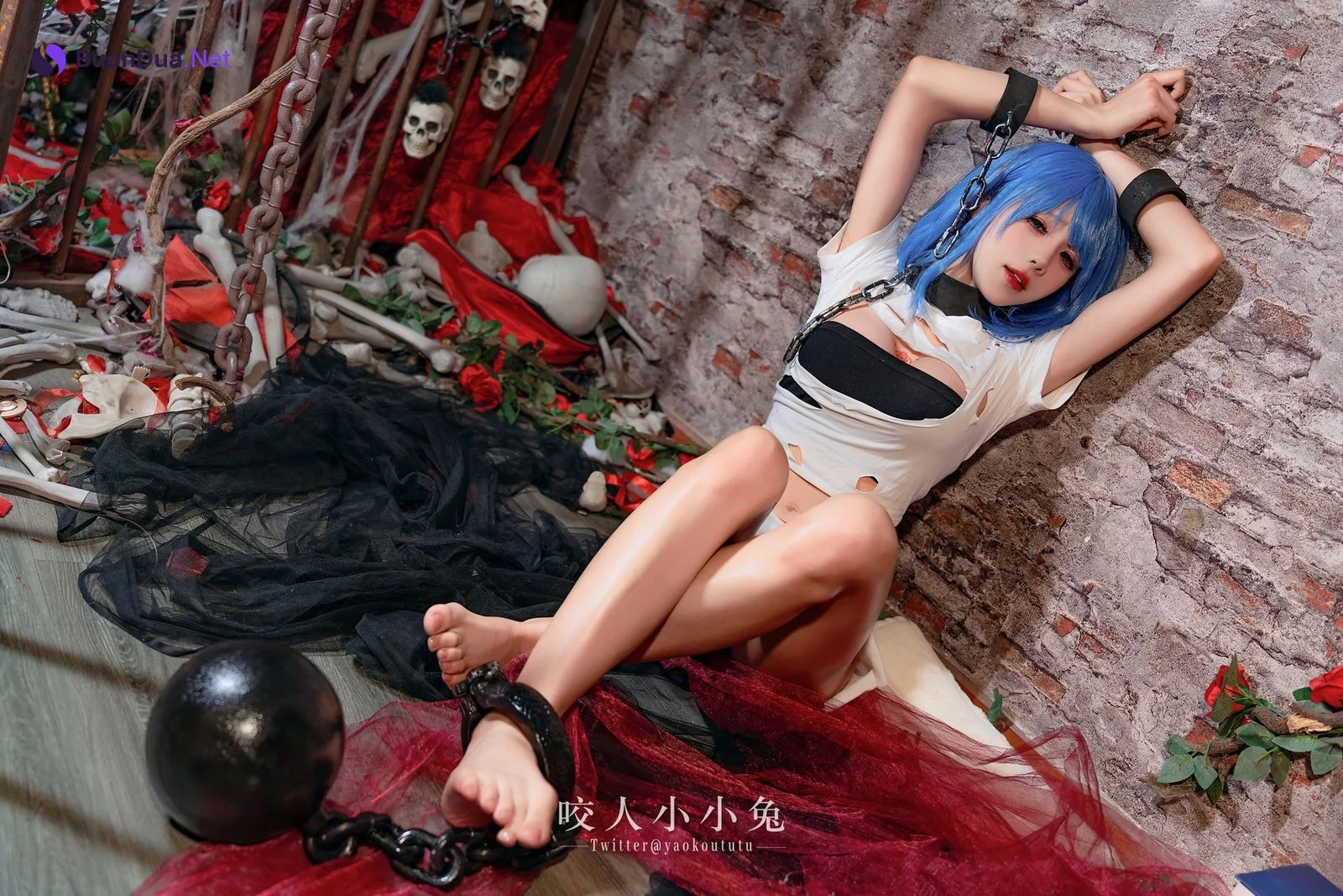 Cosplay 黏黏团子兔 恰巴耶夫的救赎 Set.01 - Photo 10