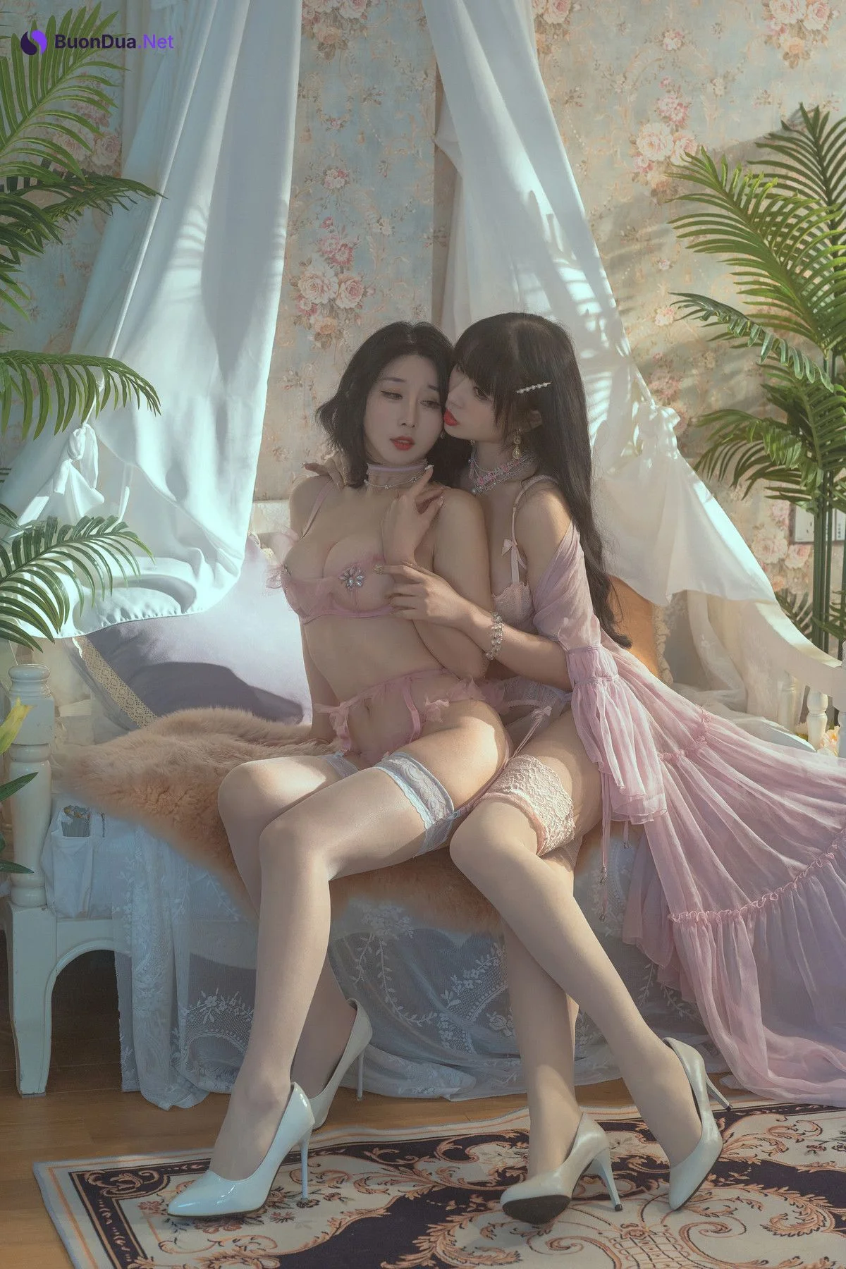 Cosplay 云溪溪 & 奶桃 花吟系列 Set.01 - Photo 3