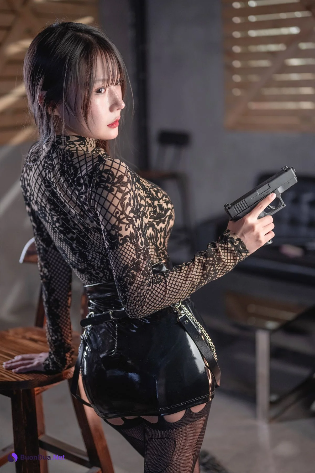 Cosplay 香草喵露露 无路可退 秘密搜查官 Set.01 - Photo 5