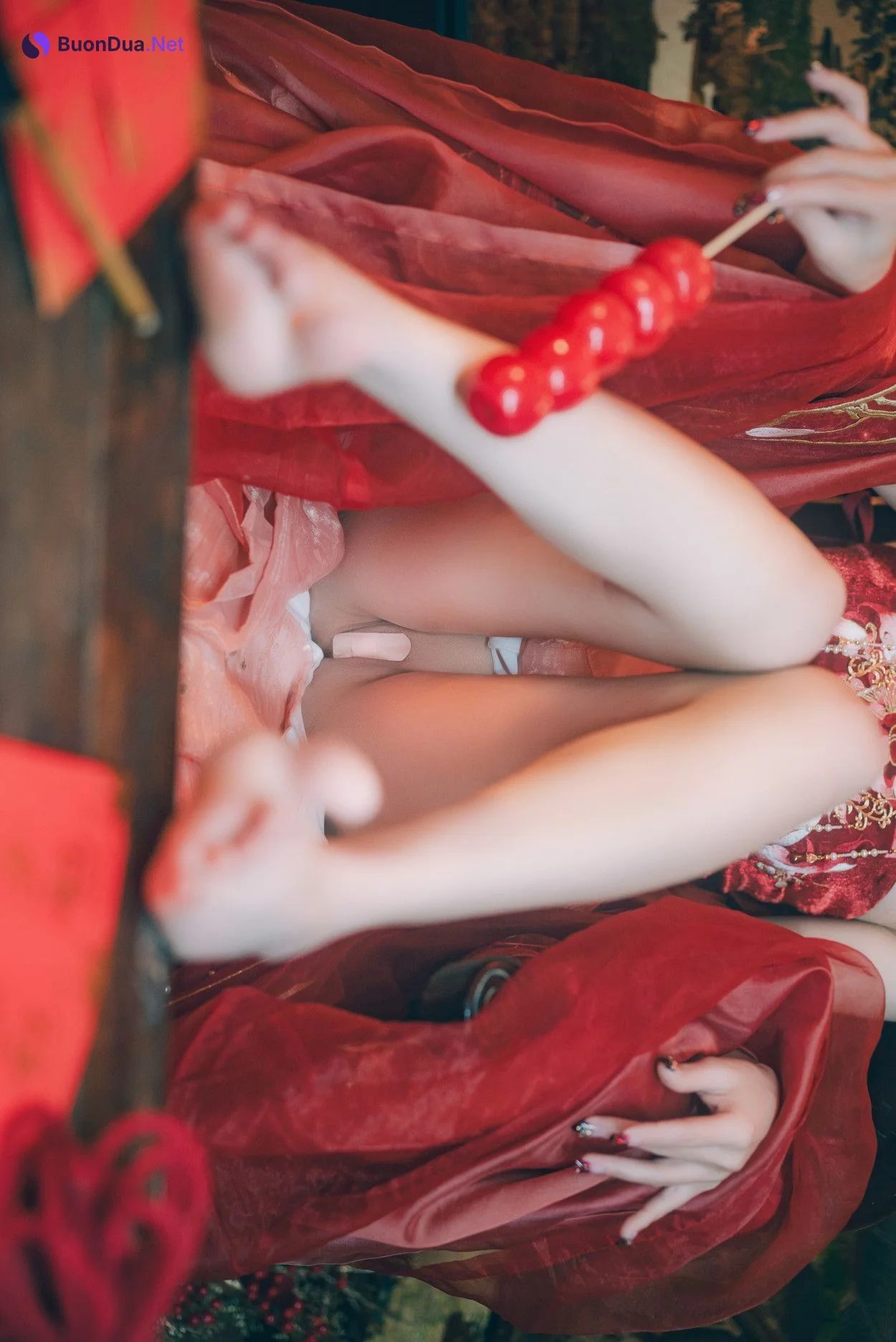 Cosplay 鹿八岁 闯进我家的凶凶年兽 Set.01 - Photo 13