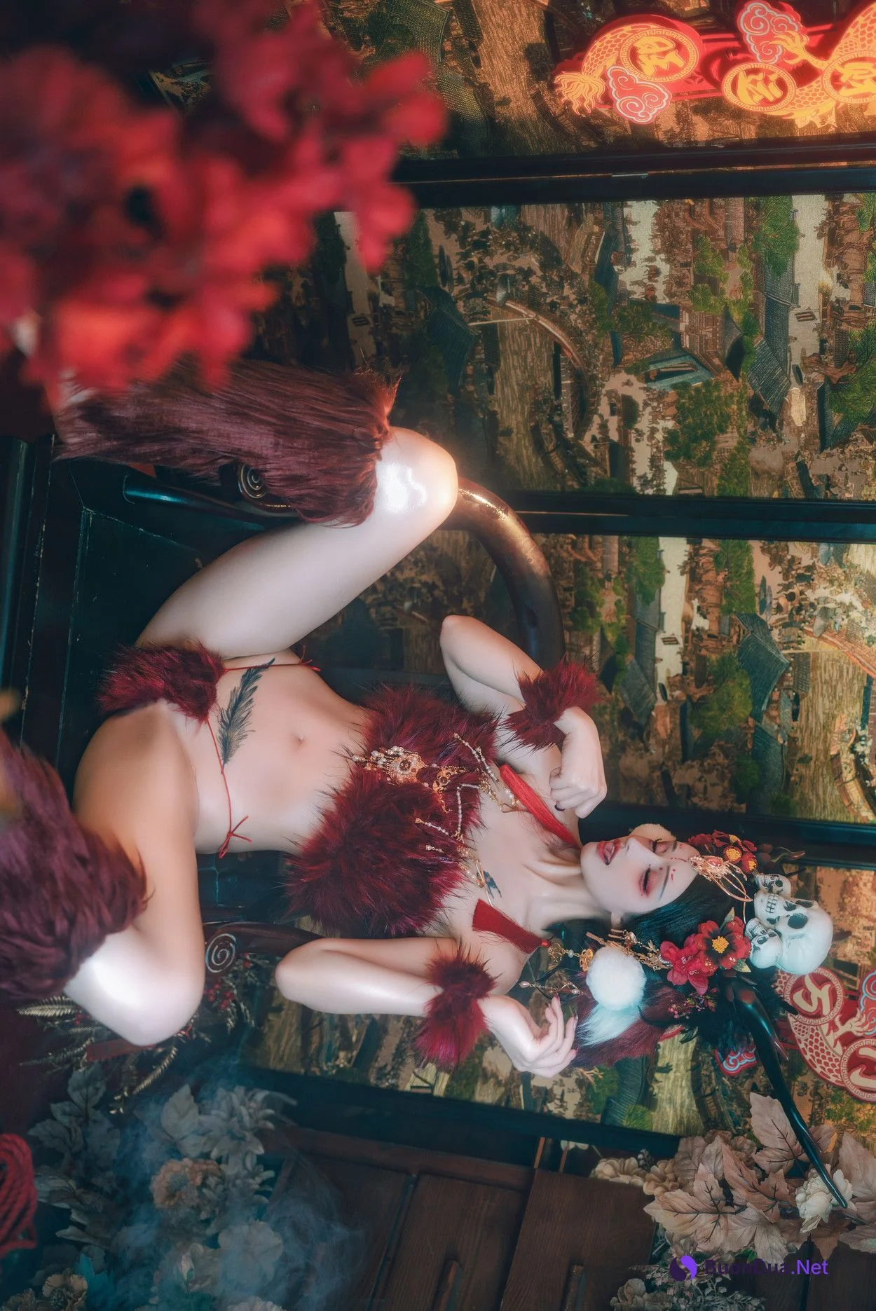 Cosplay 鹿八岁 闯进我家的凶凶年兽 Set.01 - Photo 17