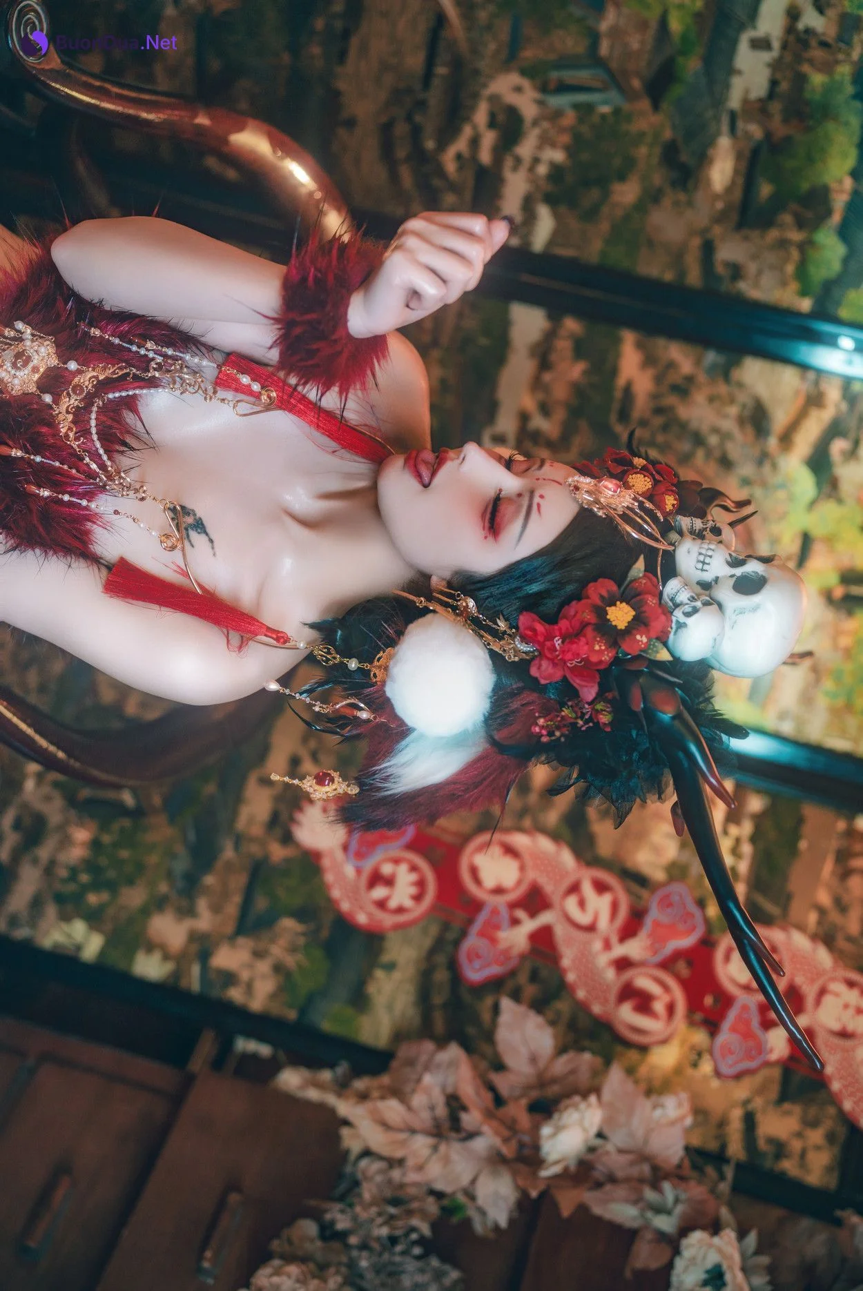 Cosplay 鹿八岁 闯进我家的凶凶年兽 Set.01 - Photo 19