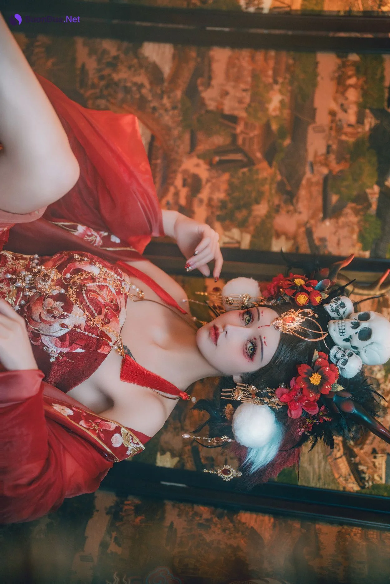 Cosplay 鹿八岁 闯进我家的凶凶年兽 Set.01 - Photo 3