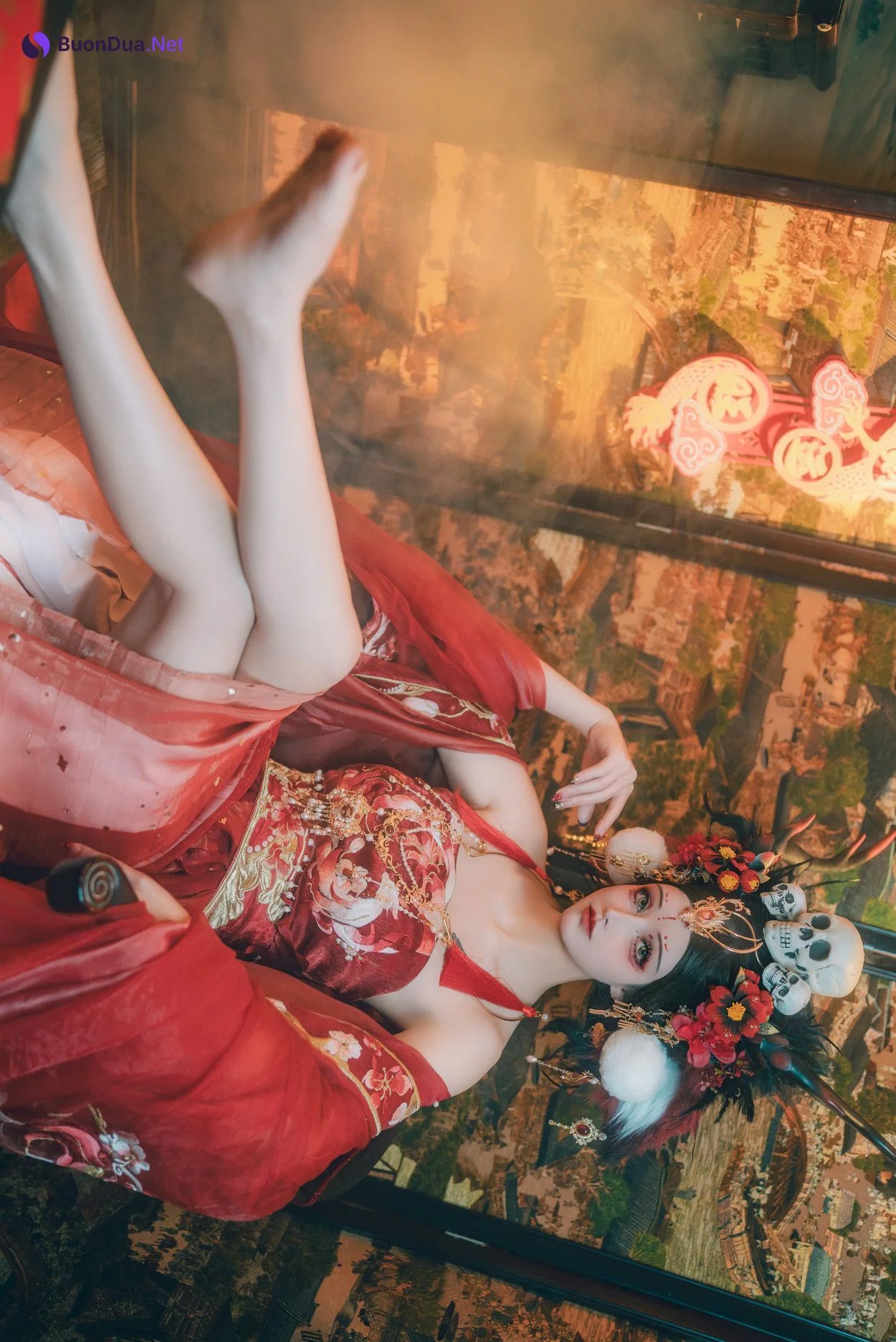 Cosplay 鹿八岁 闯进我家的凶凶年兽 Set.01 - Photo 4