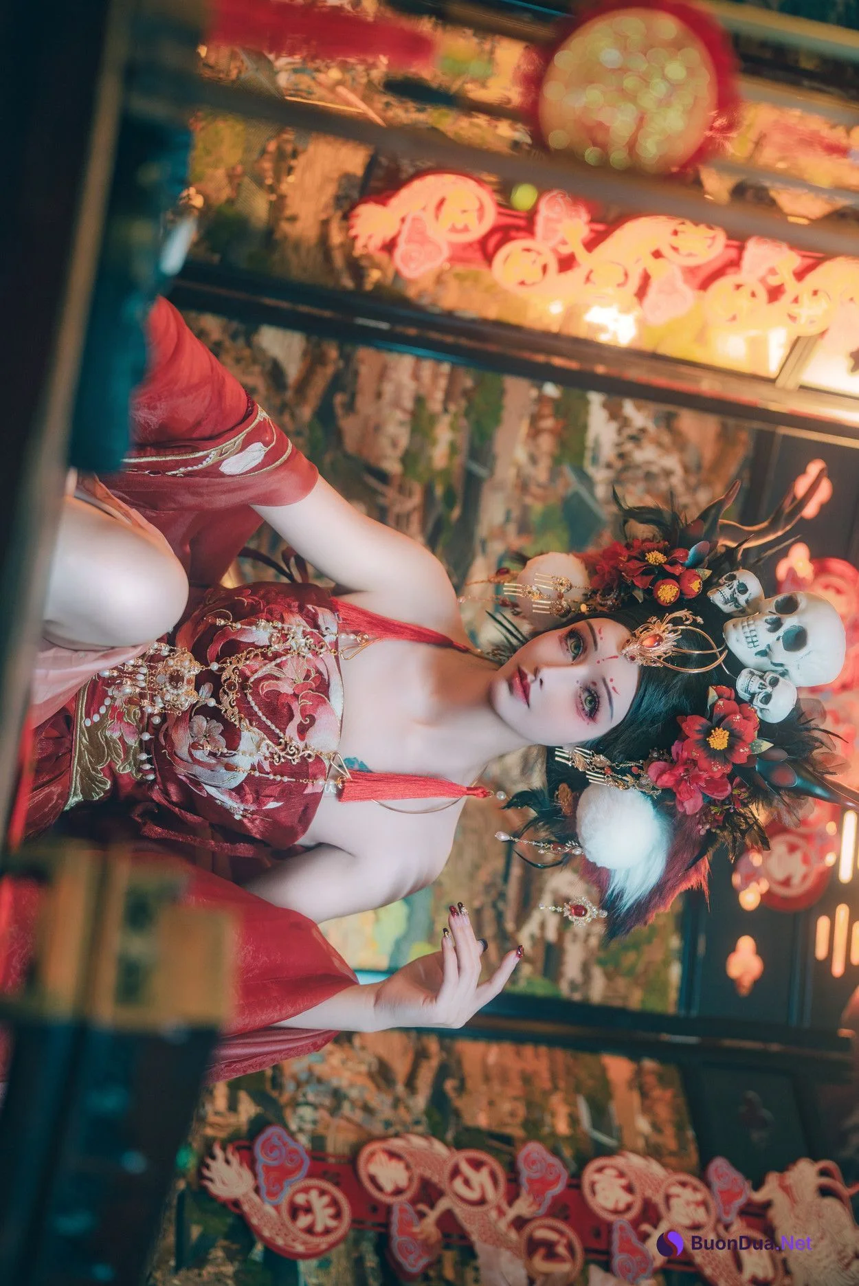 Cosplay 鹿八岁 闯进我家的凶凶年兽 Set.01 - Photo 6