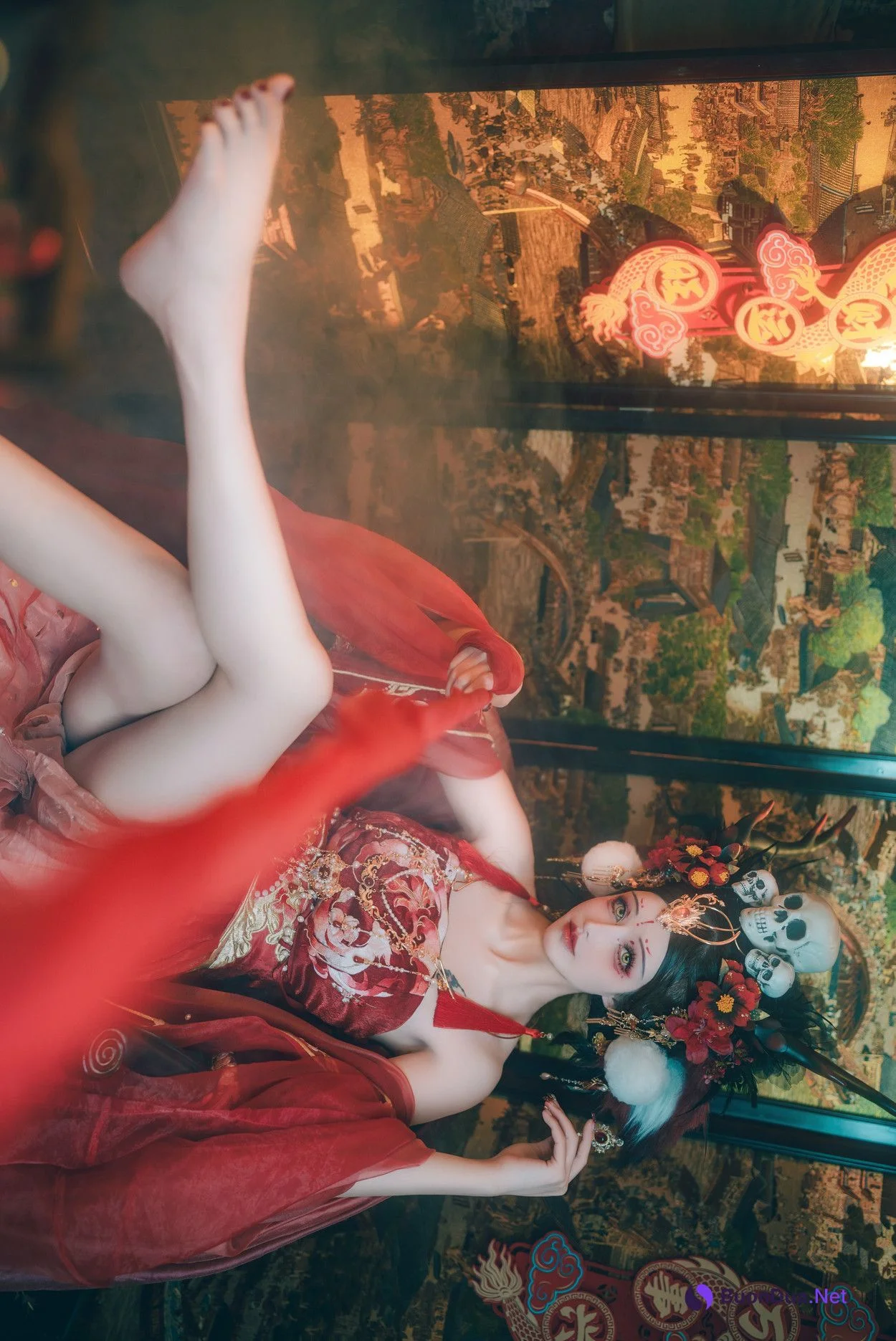Cosplay 鹿八岁 闯进我家的凶凶年兽 Set.01 - Photo 8