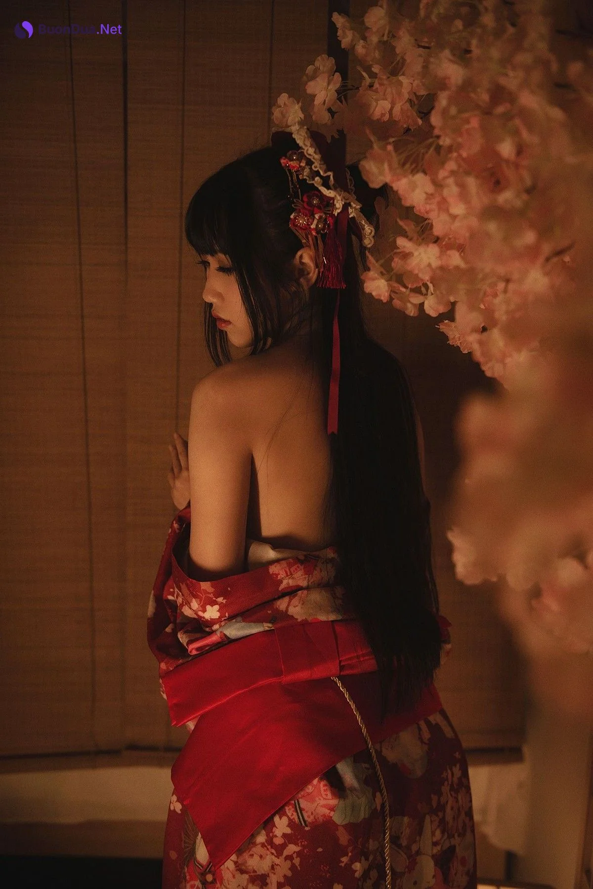Cosplay 不呆猫 捆绑和服 Set.01 - Photo 11