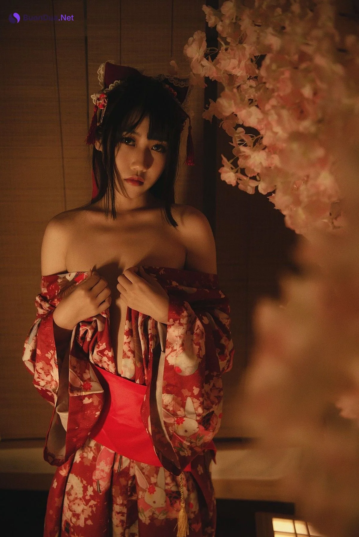 Cosplay 不呆猫 捆绑和服 Set.01 - Photo 13