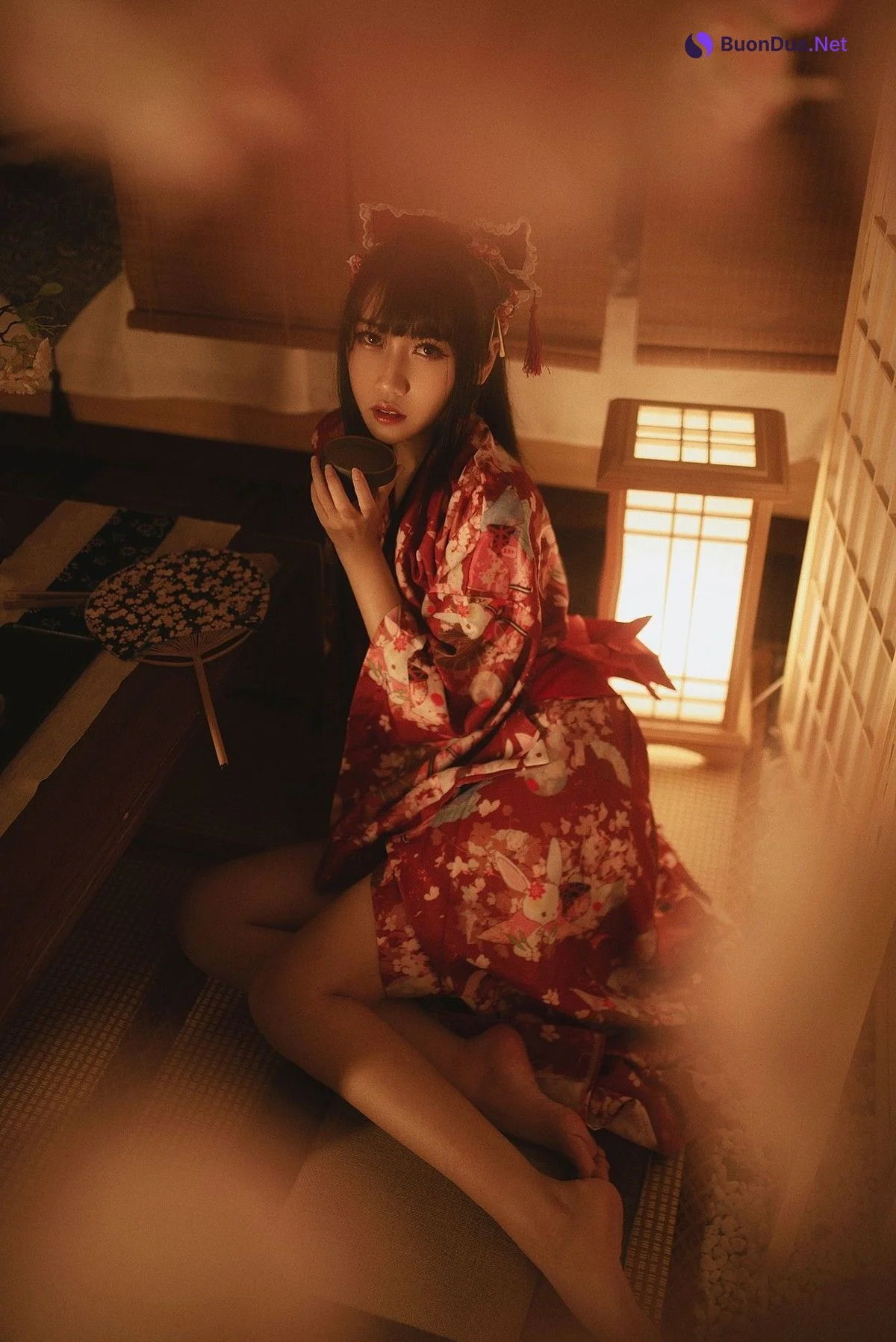 Cosplay 不呆猫 捆绑和服 Set.01 - Photo 6