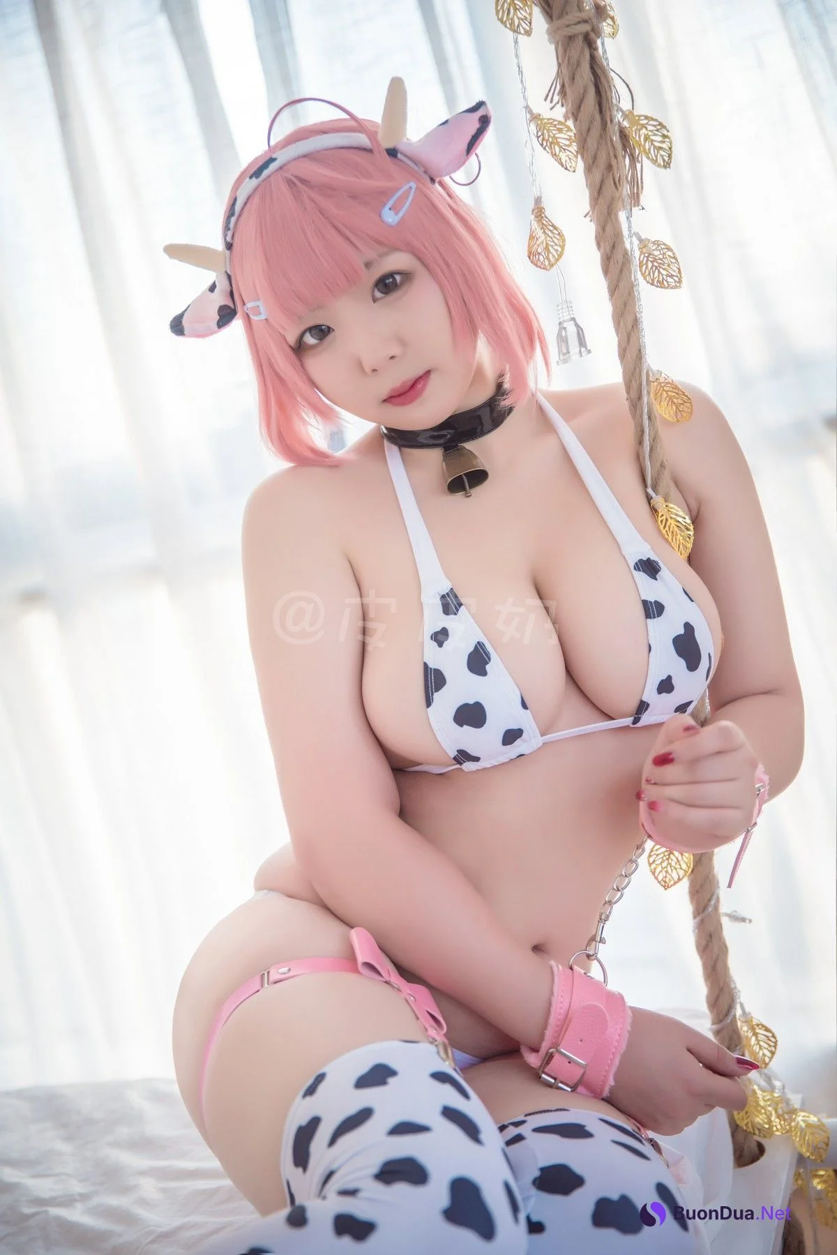 Cosplay 皮皮奶可可爱了啦 奶牛套 Set.01 - Photo 4