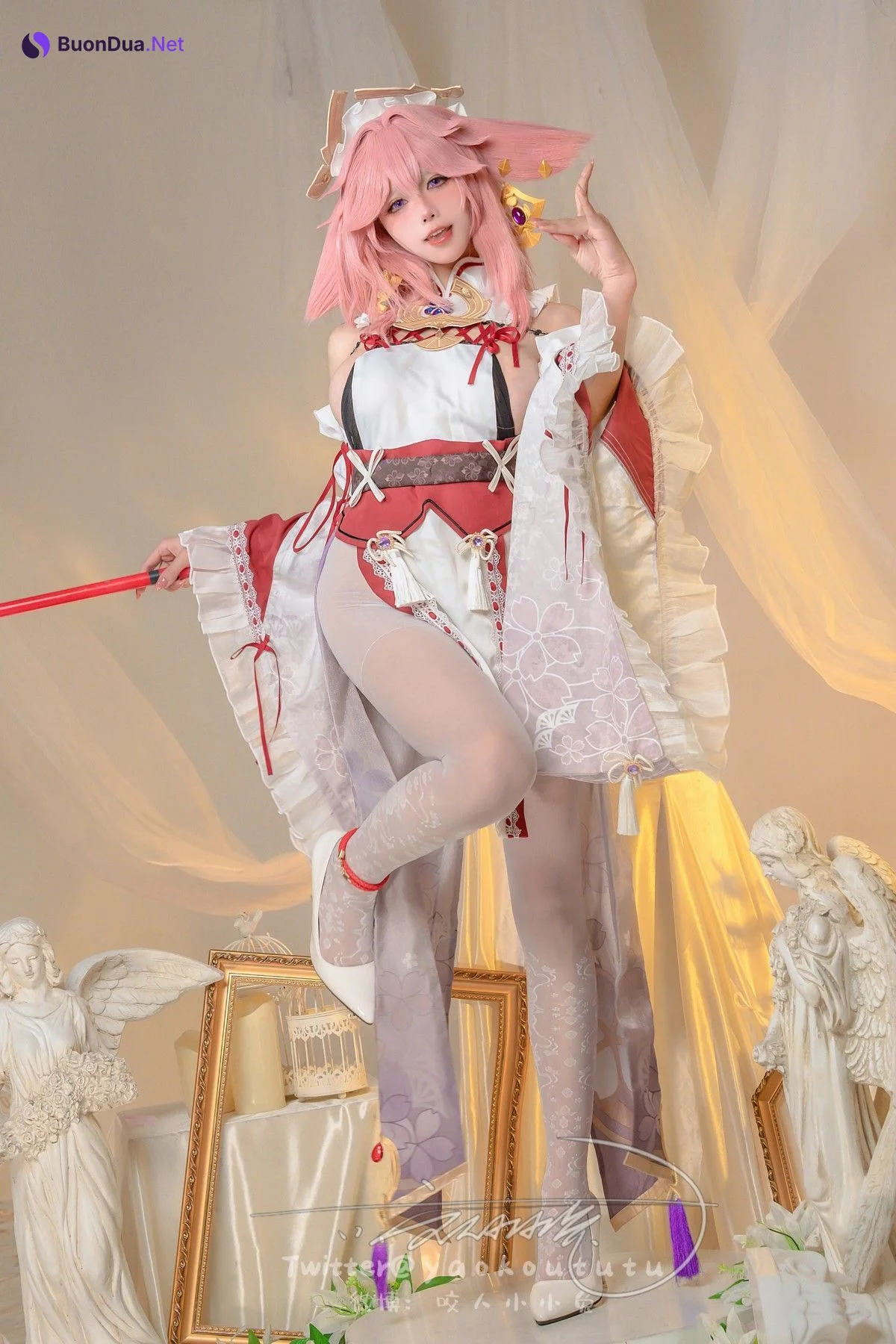 Cosplay 黏黏团子兔 春江水暖 神子贺岁 Set.01 - Photo 10