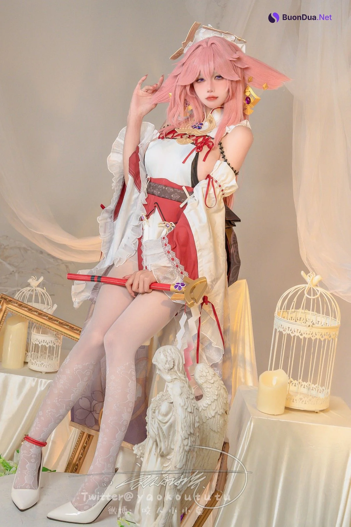 Cosplay 黏黏团子兔 春江水暖 神子贺岁 Set.01 - Photo 12