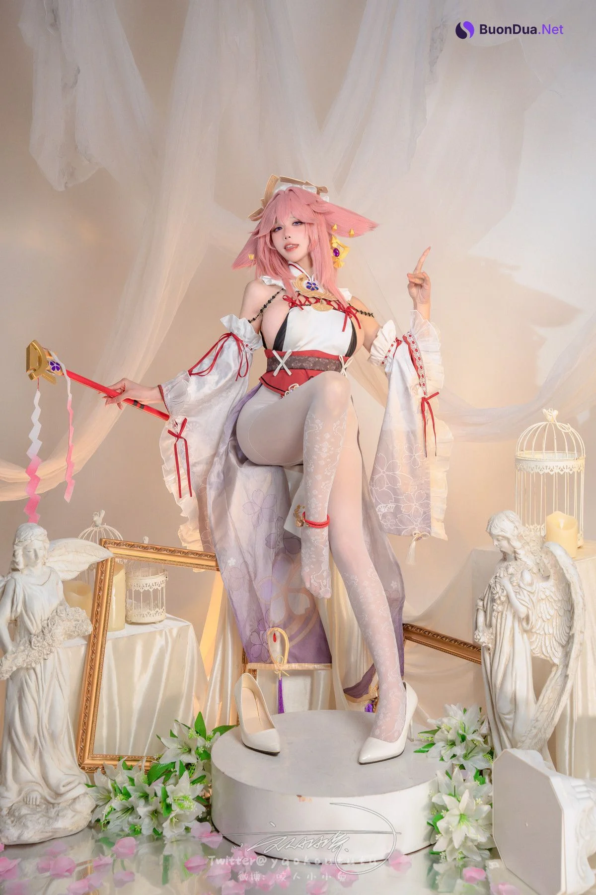 Cosplay 黏黏团子兔 春江水暖 神子贺岁 Set.01 - Photo 14