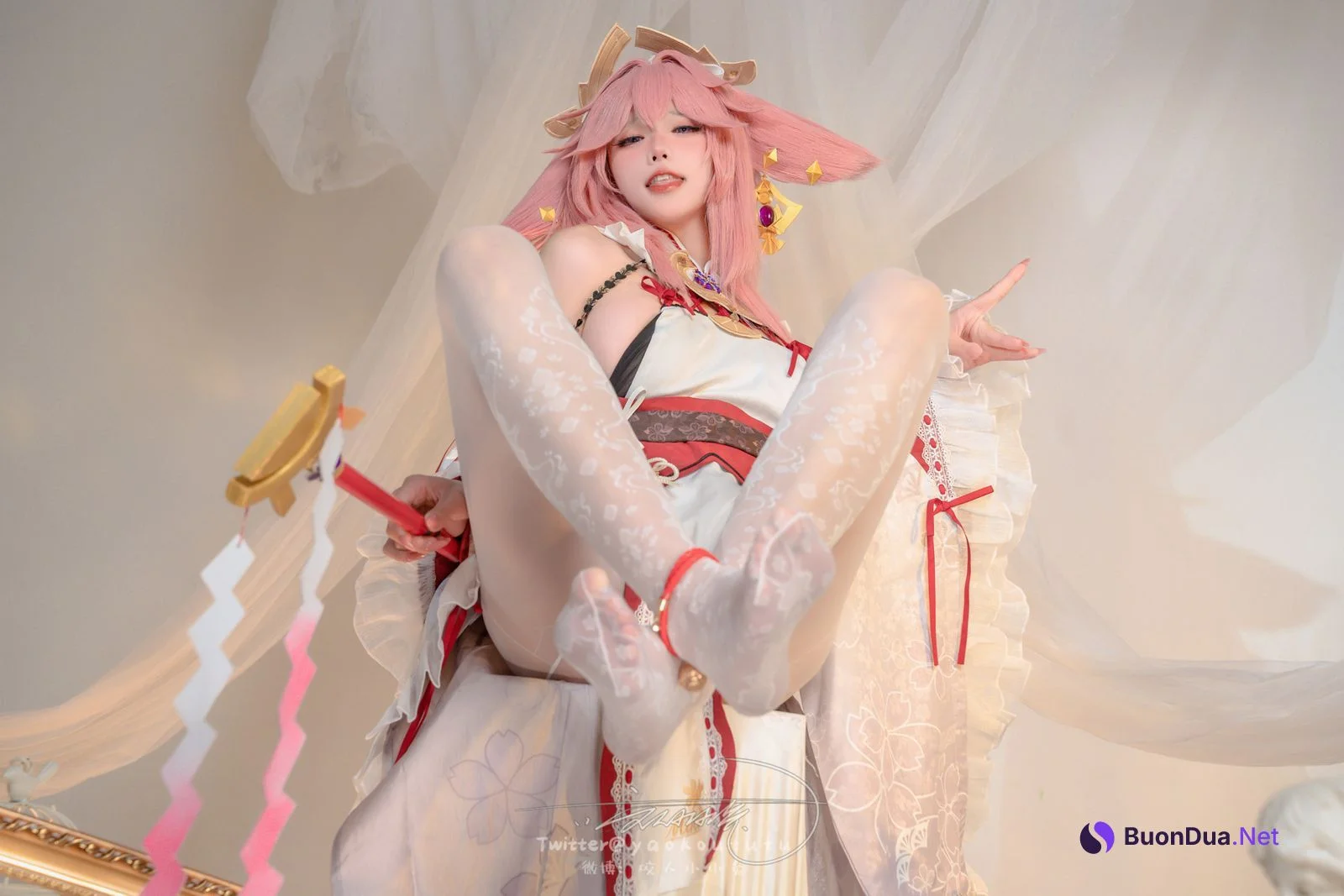 Cosplay 黏黏团子兔 春江水暖 神子贺岁 Set.01 - Photo 15
