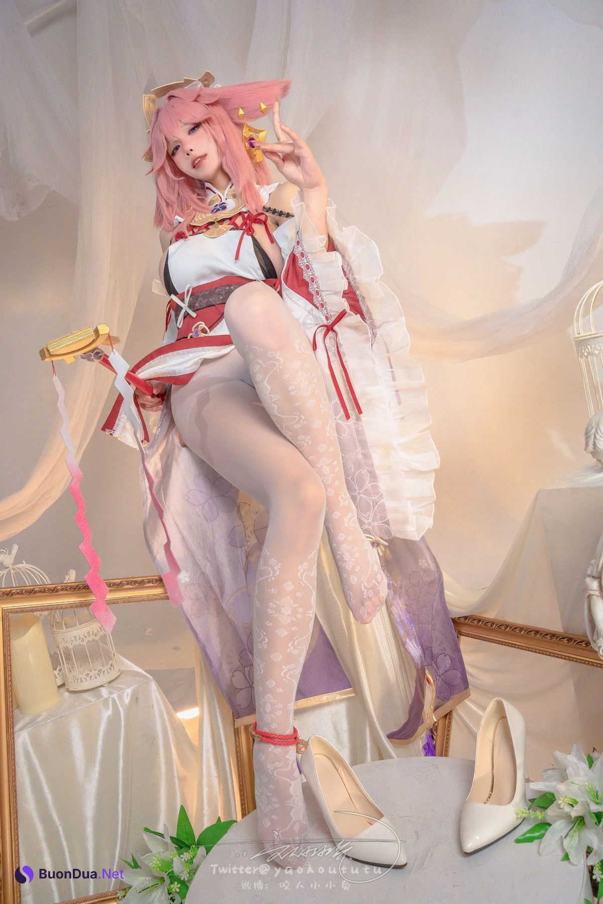 Cosplay 黏黏团子兔 春江水暖 神子贺岁 Set.01 - Photo 18