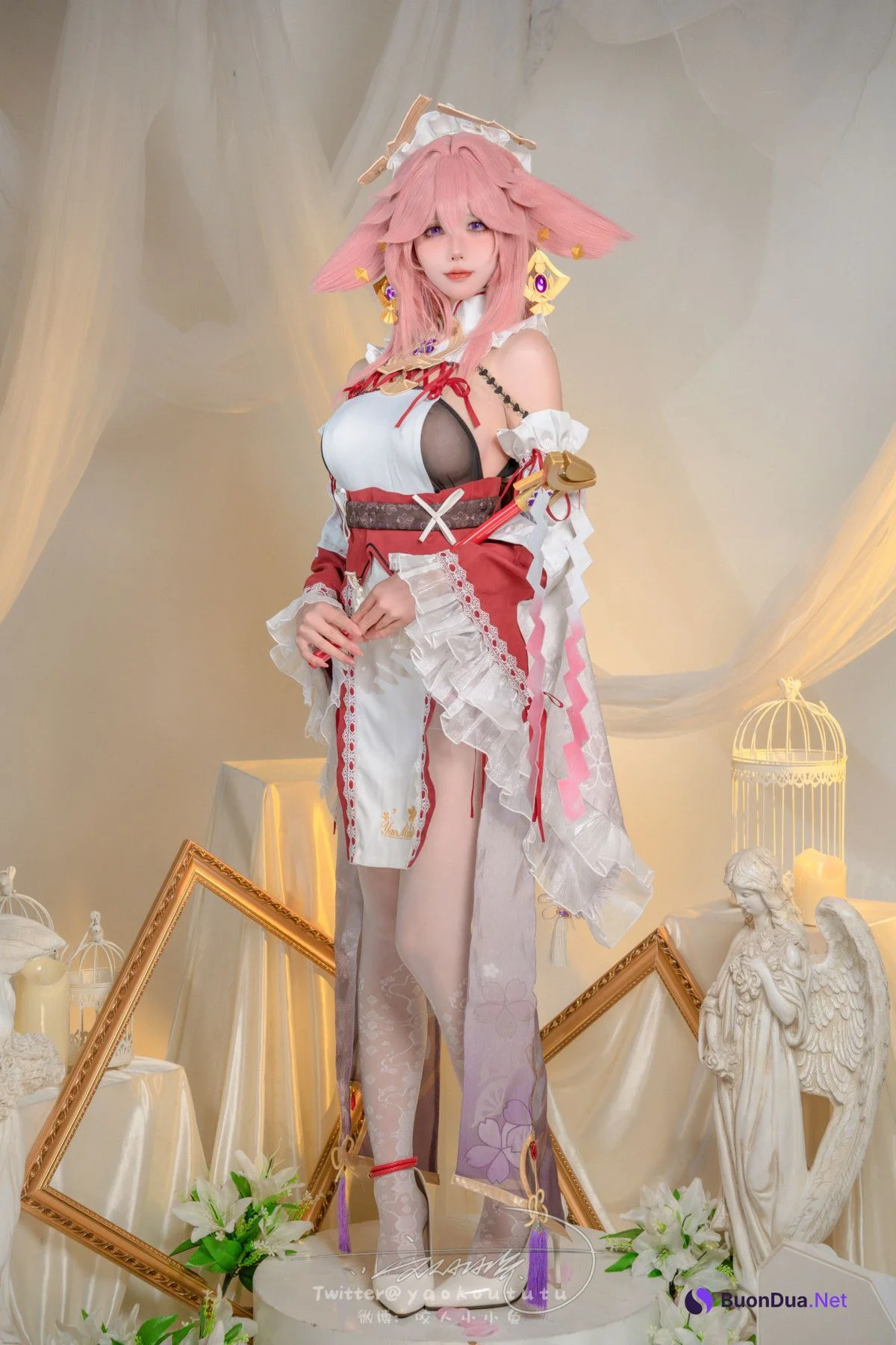 Cosplay 黏黏团子兔 春江水暖 神子贺岁 Set.01 - Photo 2