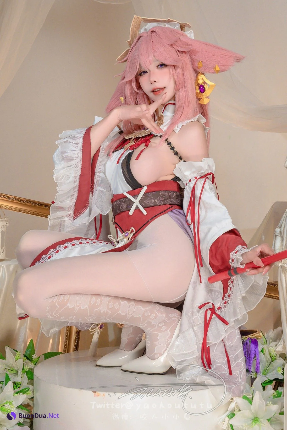 Cosplay 黏黏团子兔 春江水暖 神子贺岁 Set.01 - Photo 20