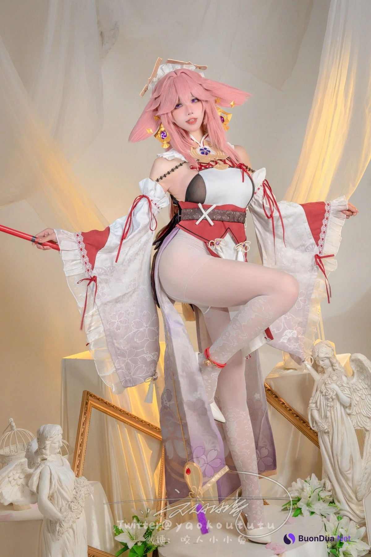 Cosplay 黏黏团子兔 春江水暖 神子贺岁 Set.01 - Photo 3